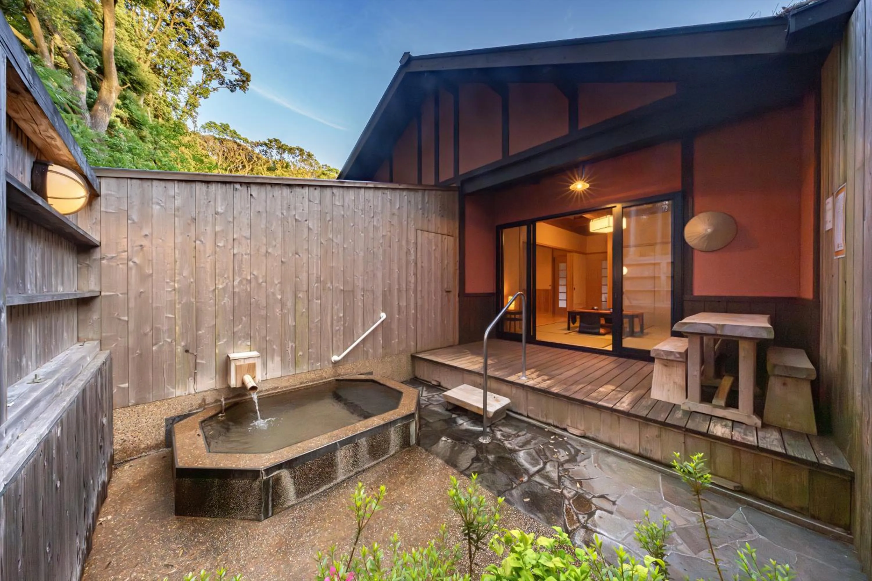 Hot Spring Bath in Tsuwabuki no Hana