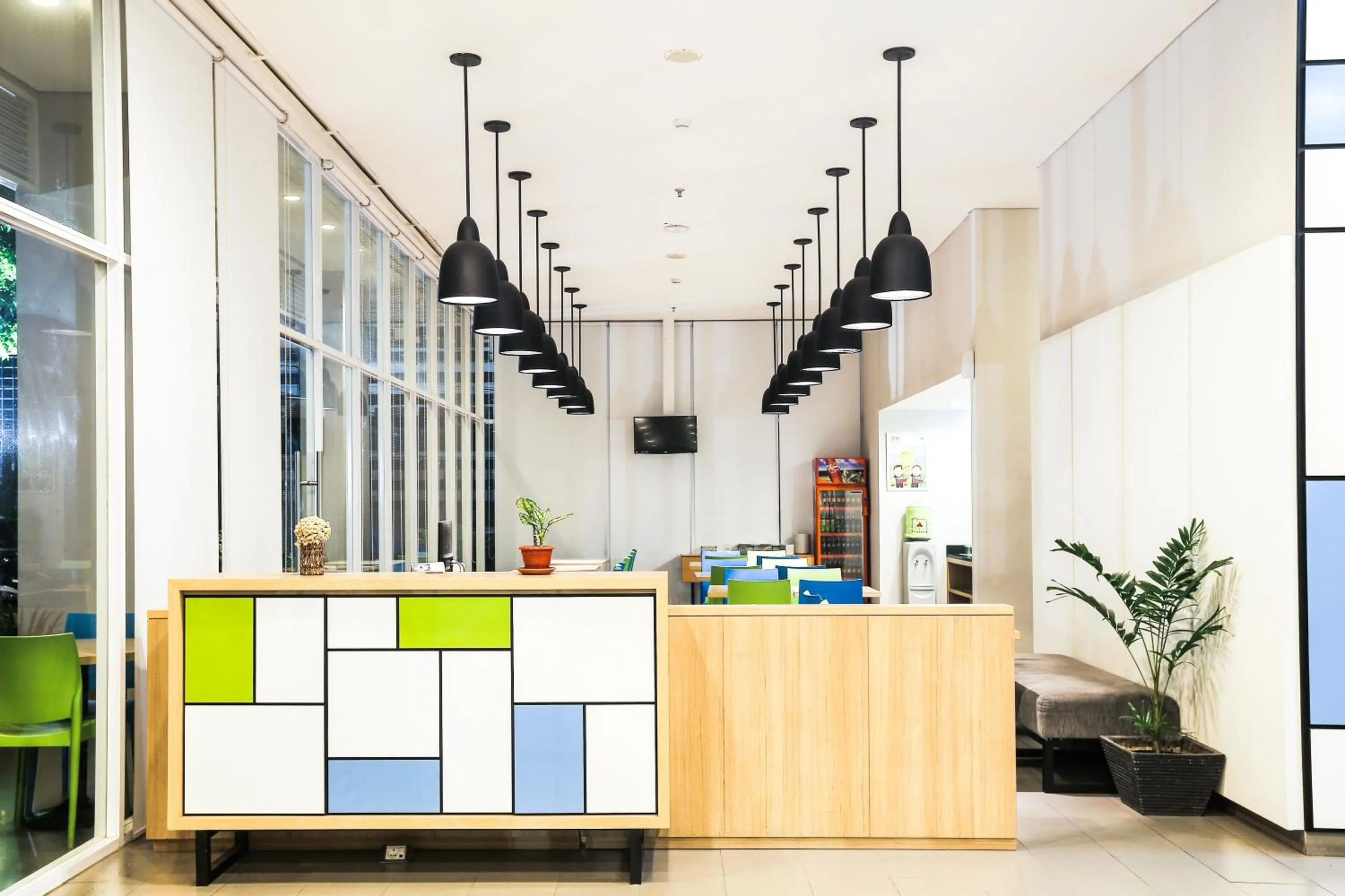 Dining area in Hotel Citradream Bandung