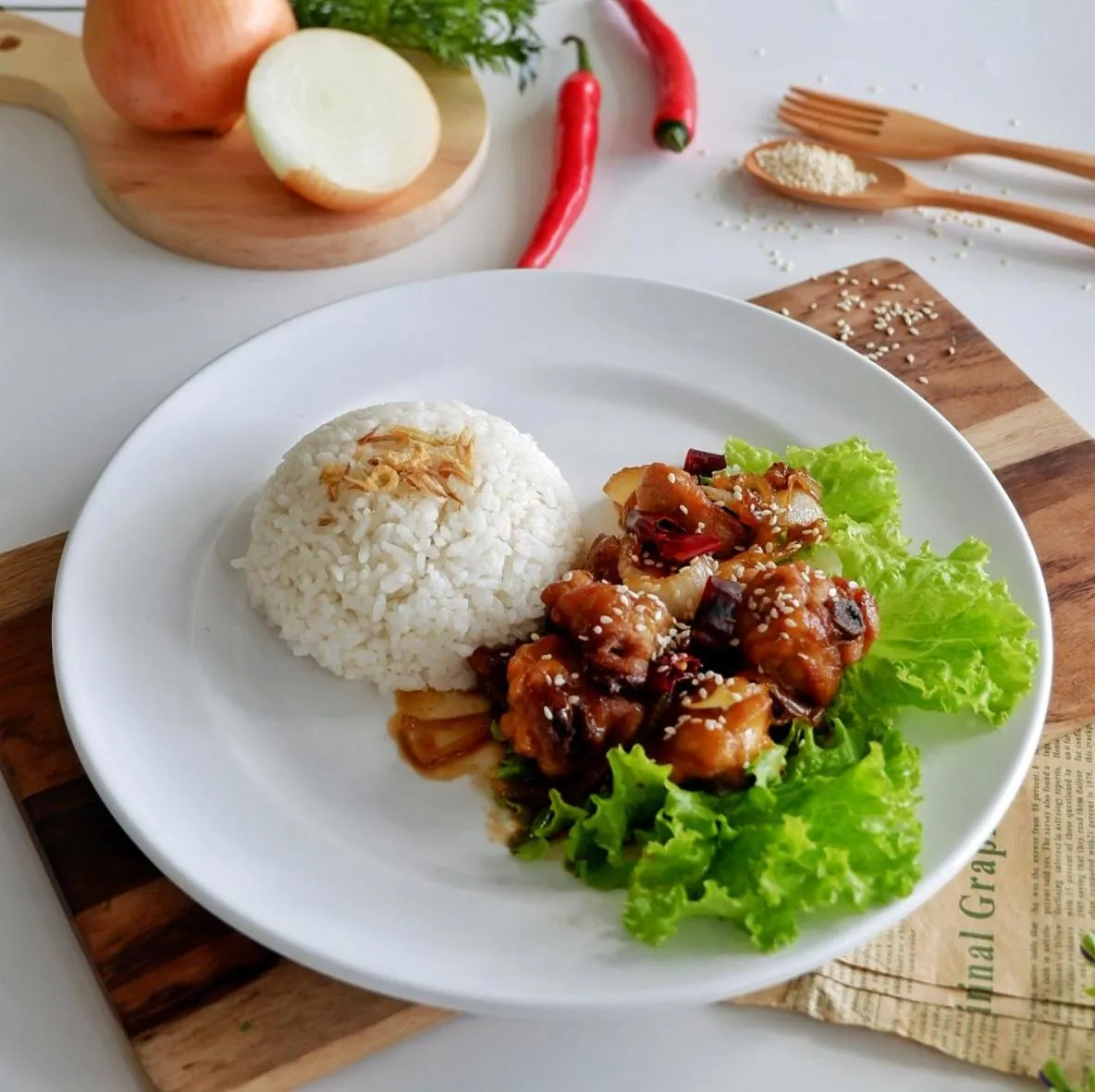 Food and drinks in Hotel Citradream Bandung