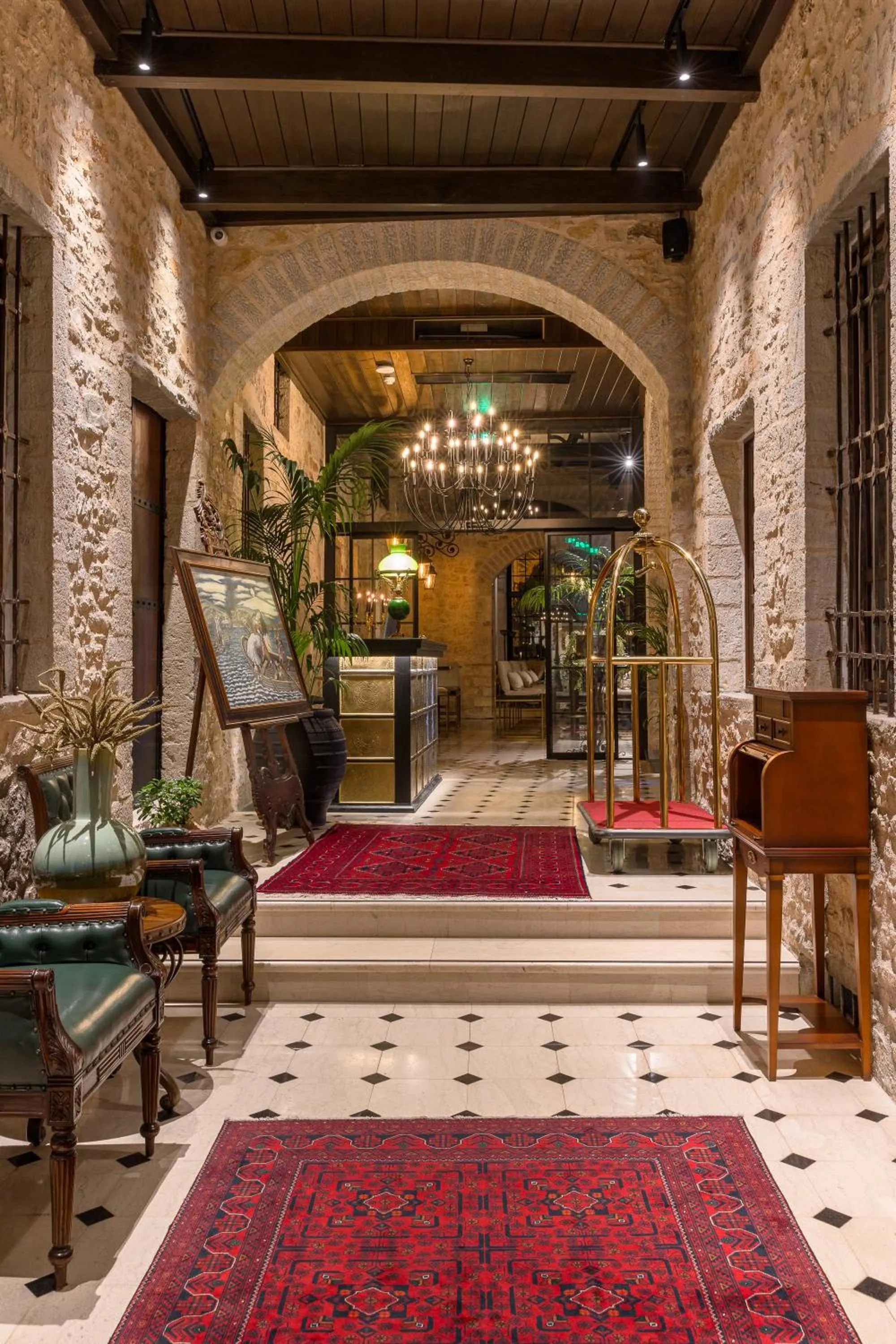 Seating area in Stoes Boutique Hotel