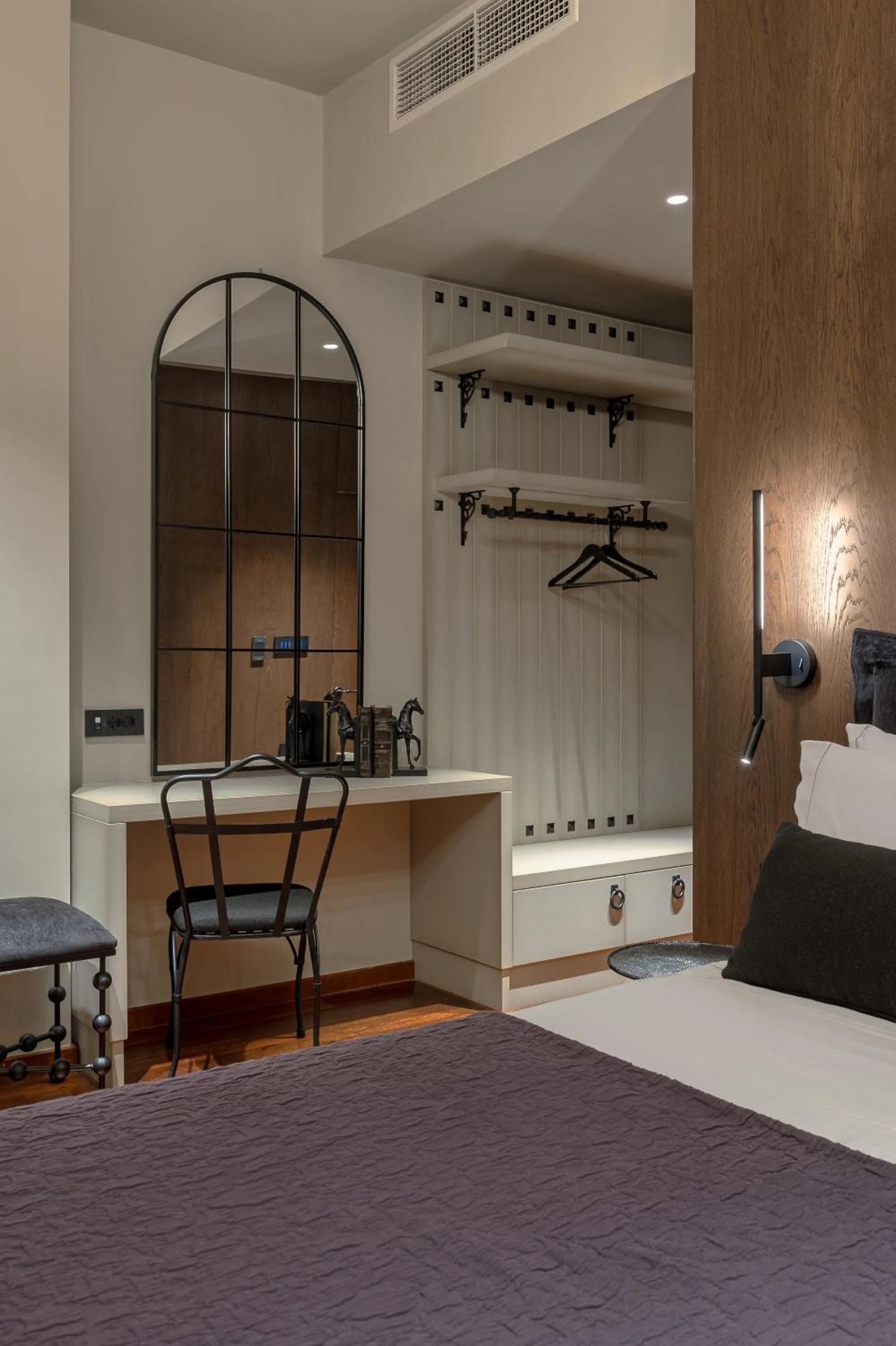 Bed in Stoes Boutique Hotel