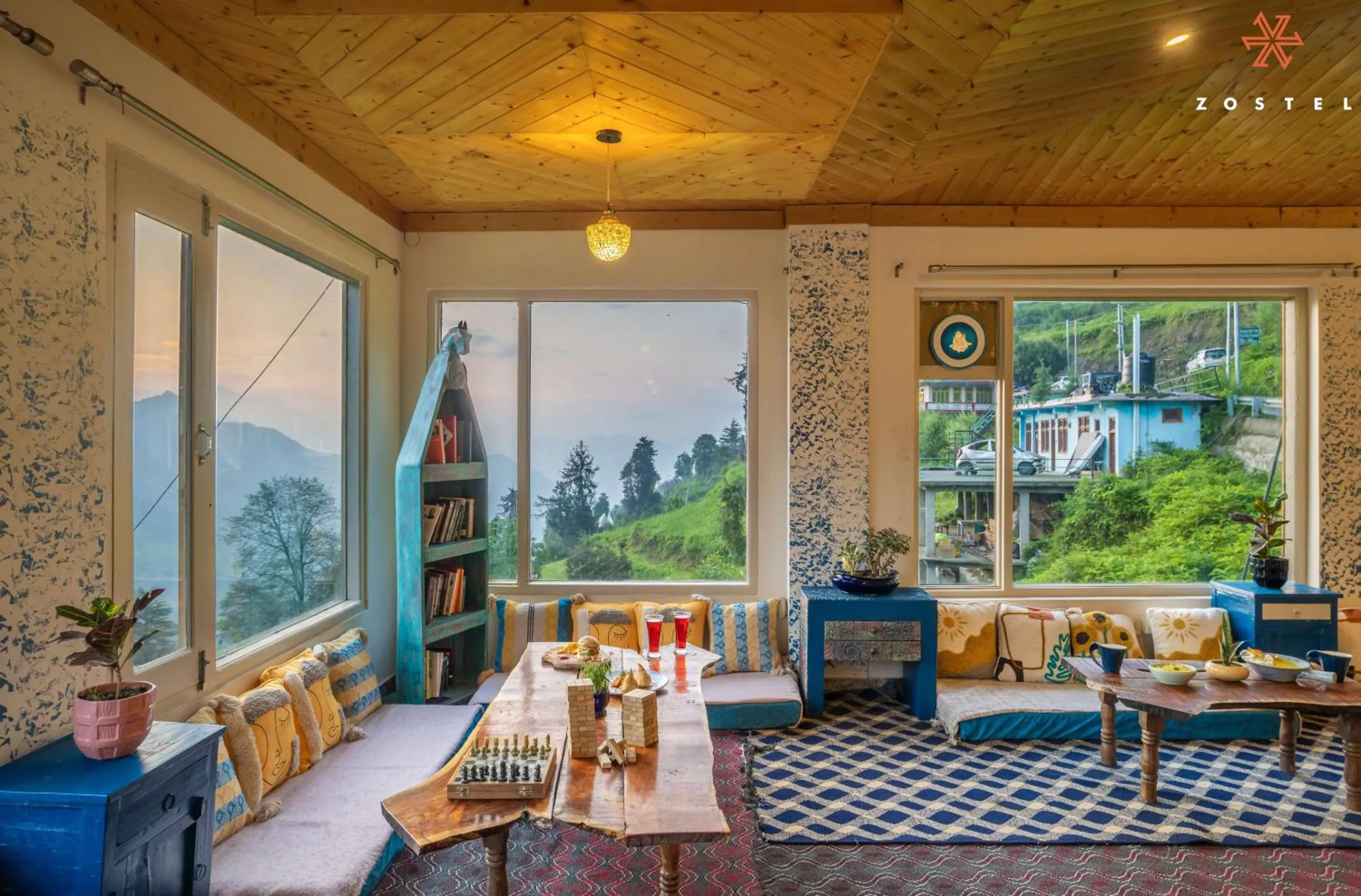 Natural landscape in Zostel Shoja, Jibhi