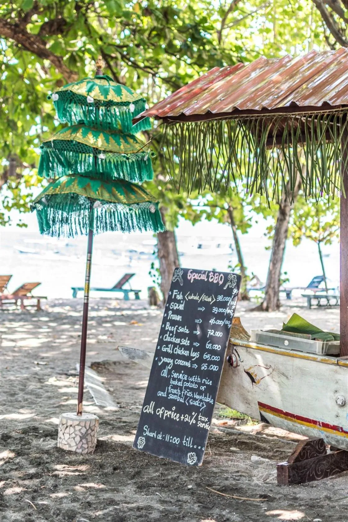 Beach in Hotel Pondok Sari Beach & SPA Resort