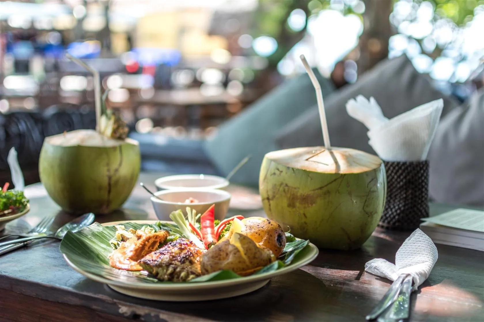 Lunch in Hotel Pondok Sari Beach & SPA Resort