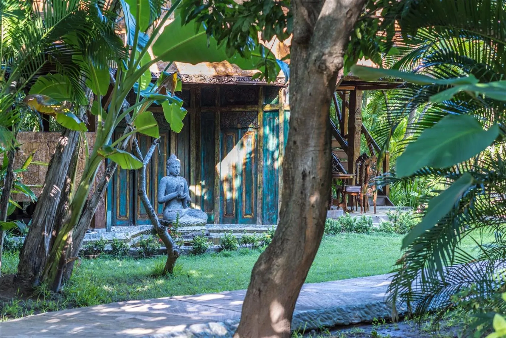 Natural landscape in Hotel Pondok Sari Beach & SPA Resort