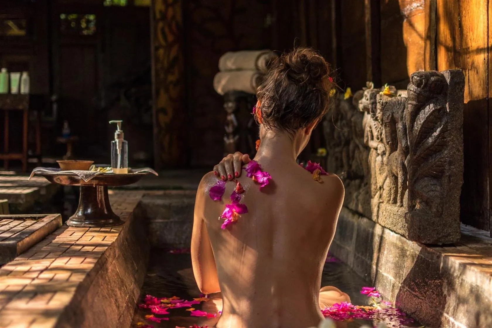 Spa and wellness centre/facilities in Hotel Pondok Sari Beach & SPA Resort