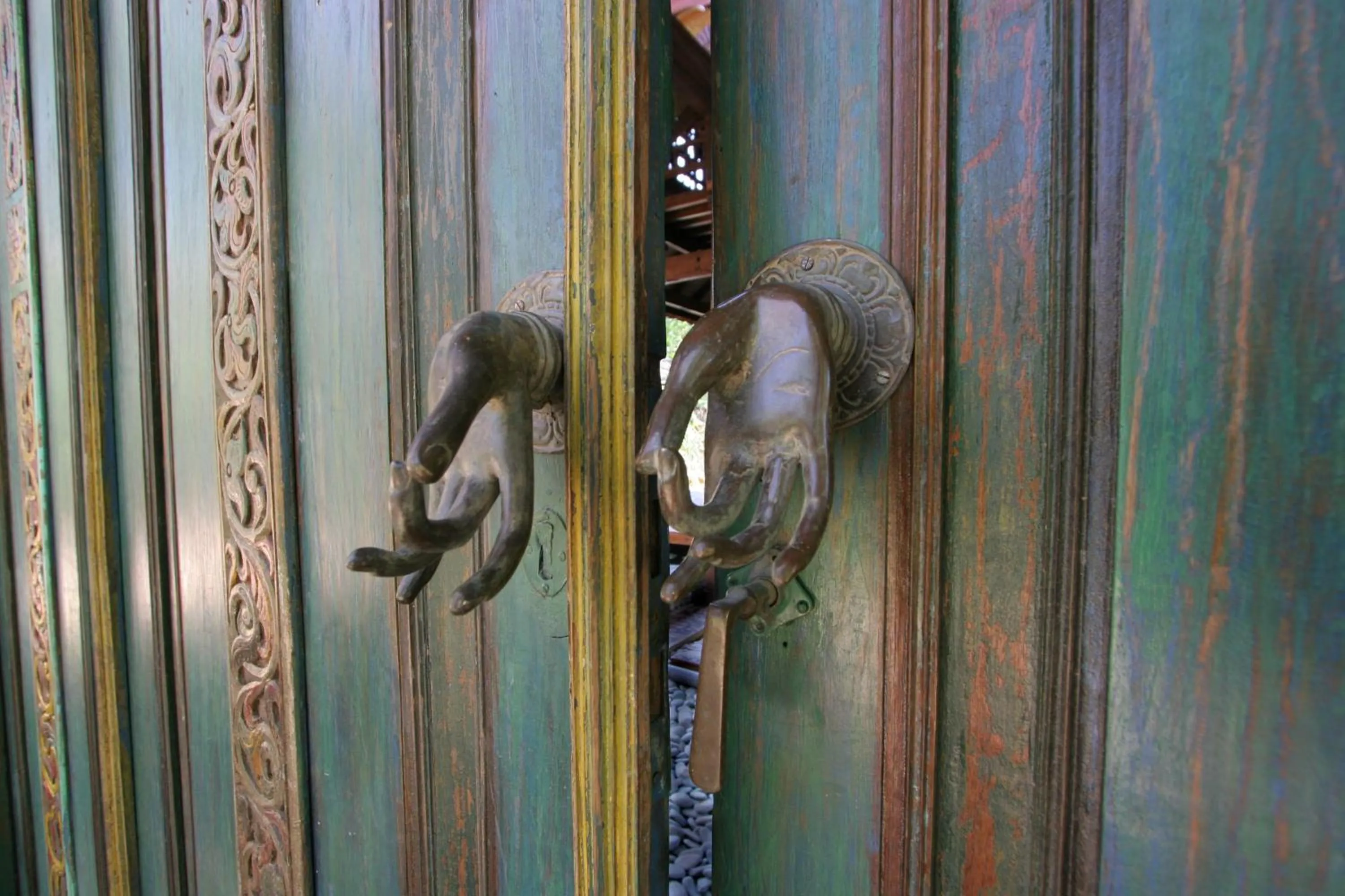 Facade/entrance in Hotel Pondok Sari Beach & SPA Resort