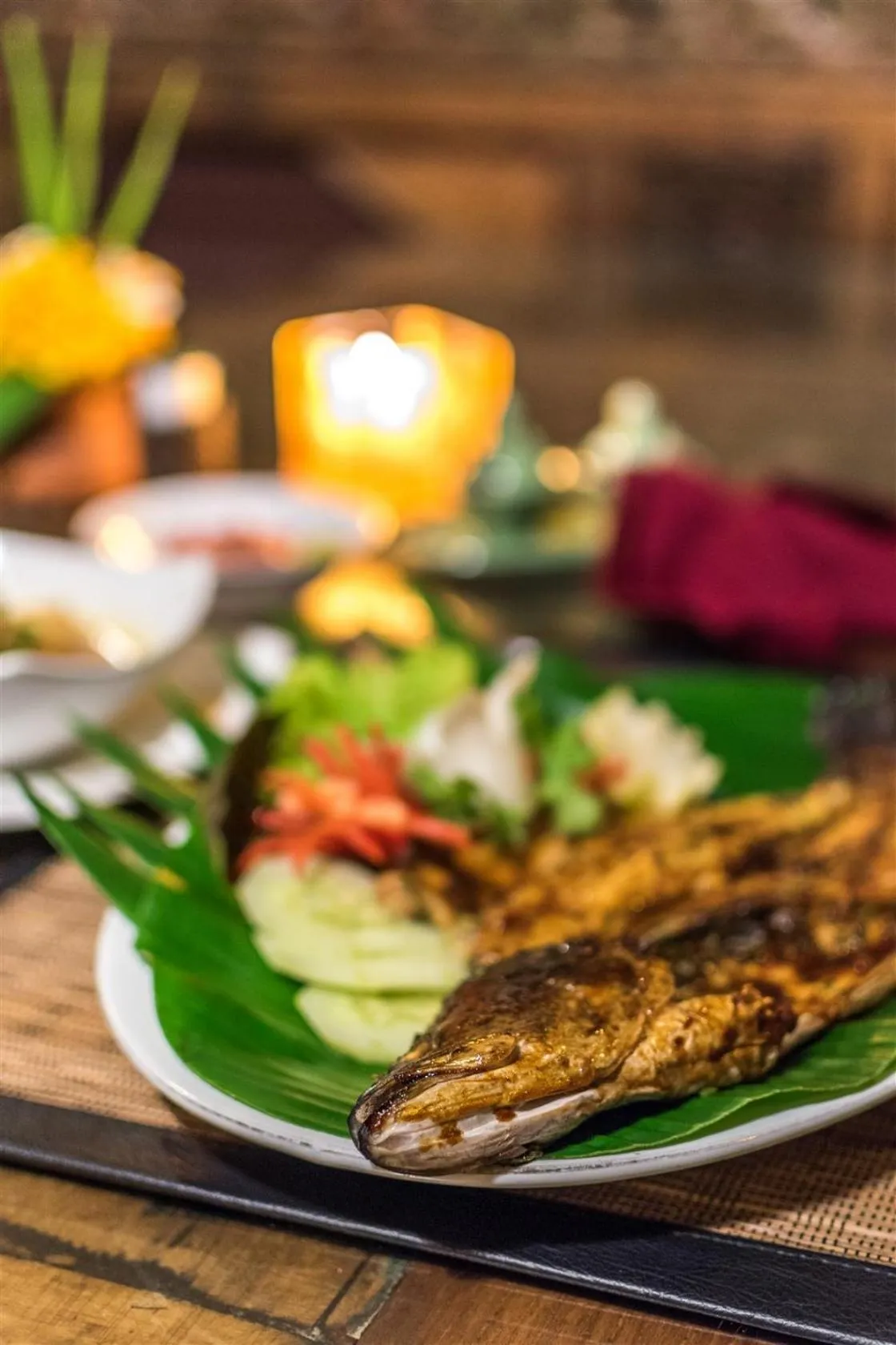 Food and drinks in Hotel Pondok Sari Beach & SPA Resort