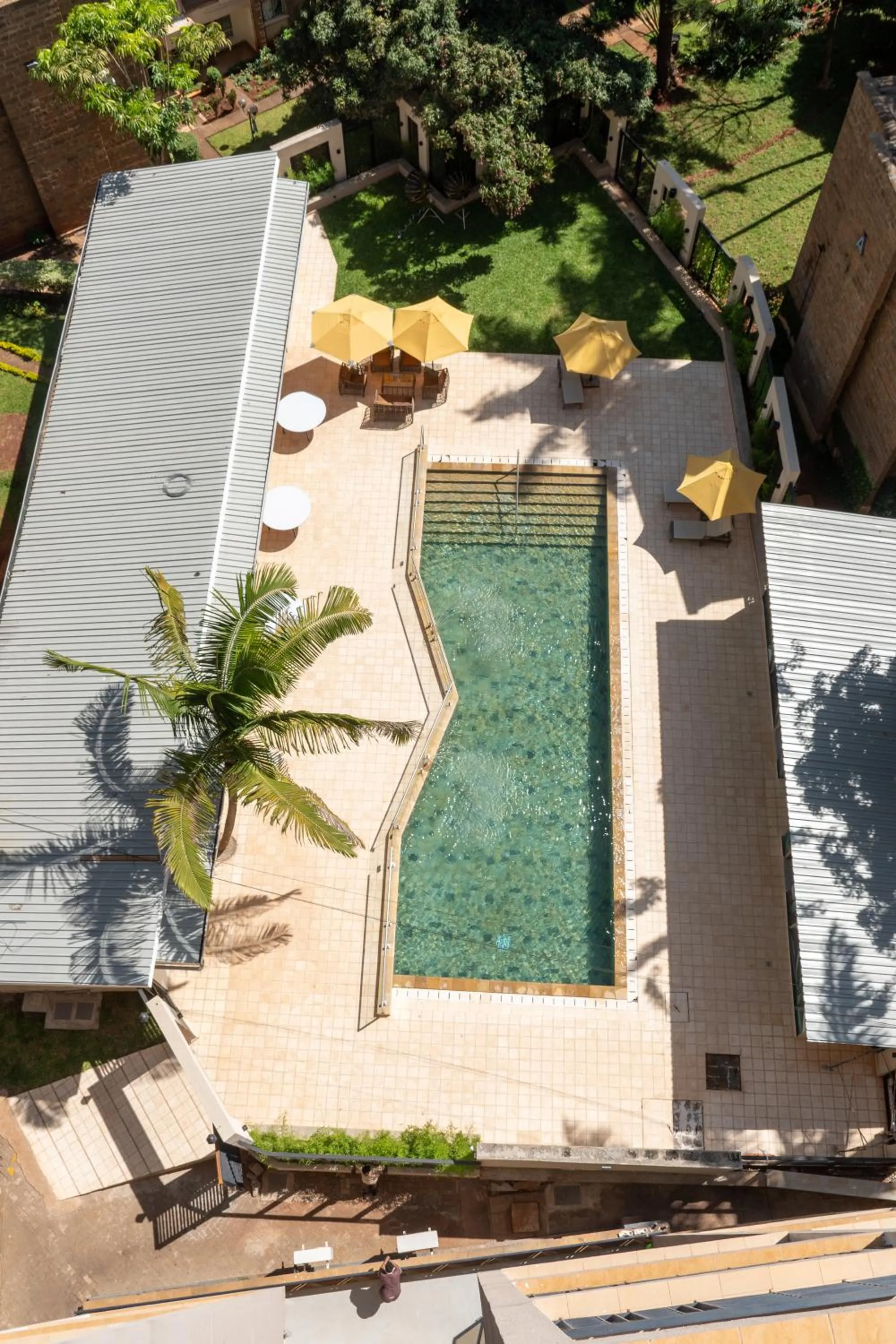 Garden view in Bidwood Suite Hotel