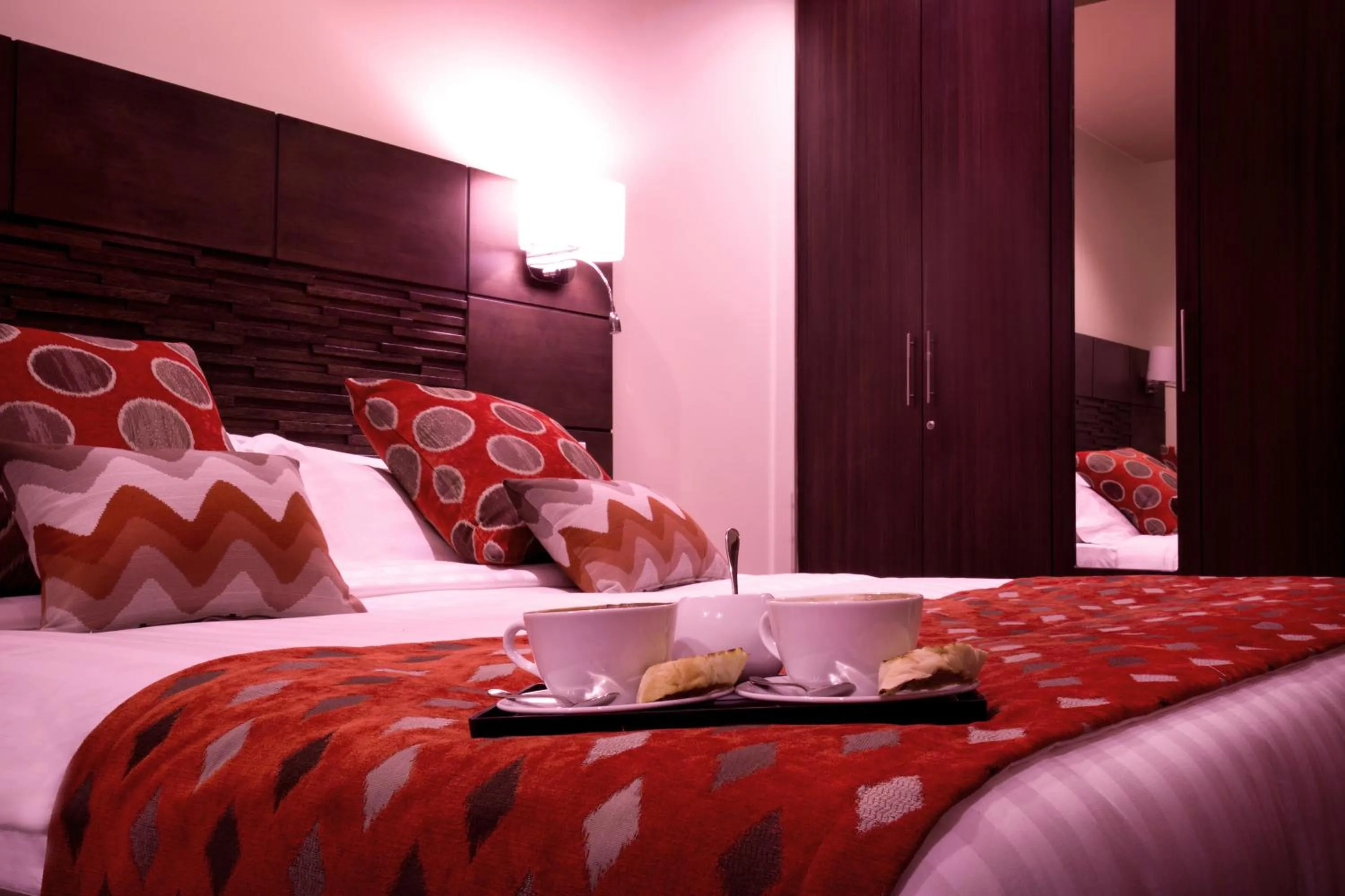 Food close-up, Bed in Bidwood Suite Hotel