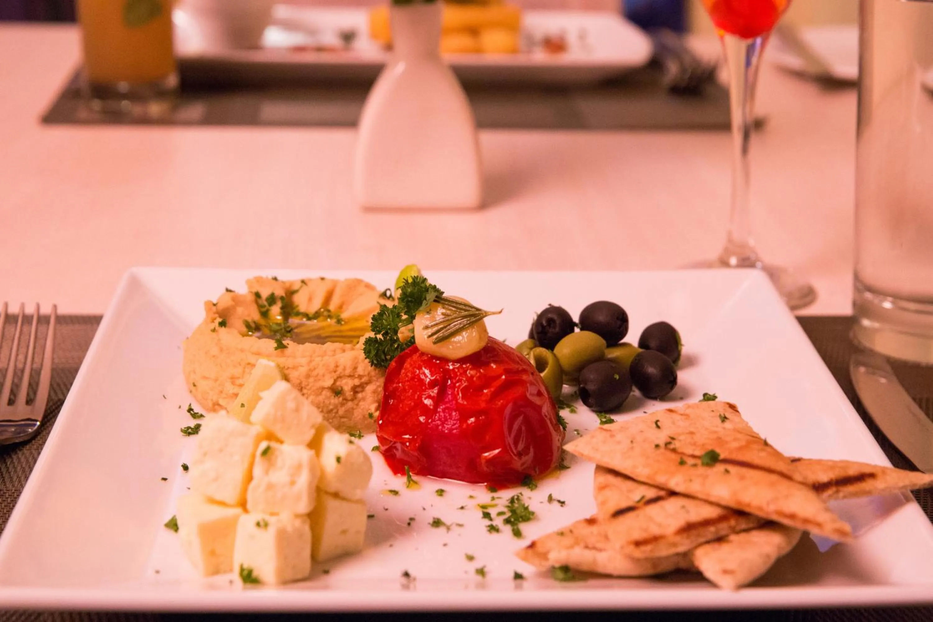 Food in Bidwood Suite Hotel