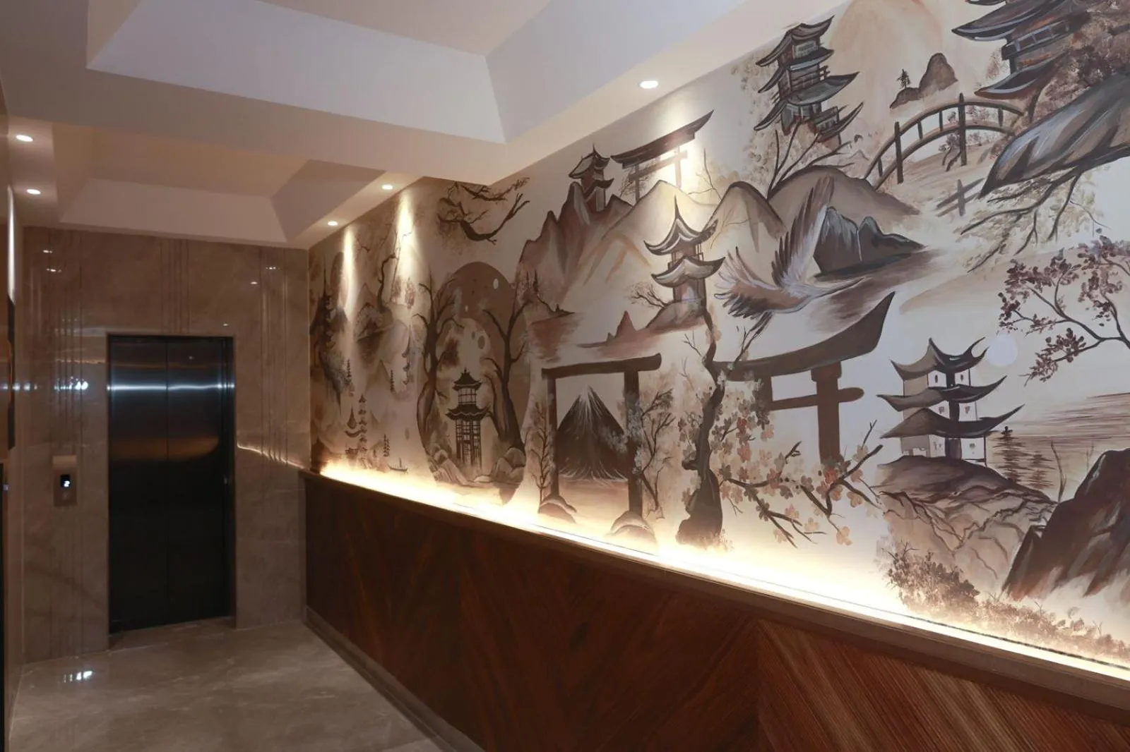 Decorative detail in Akino Luxury