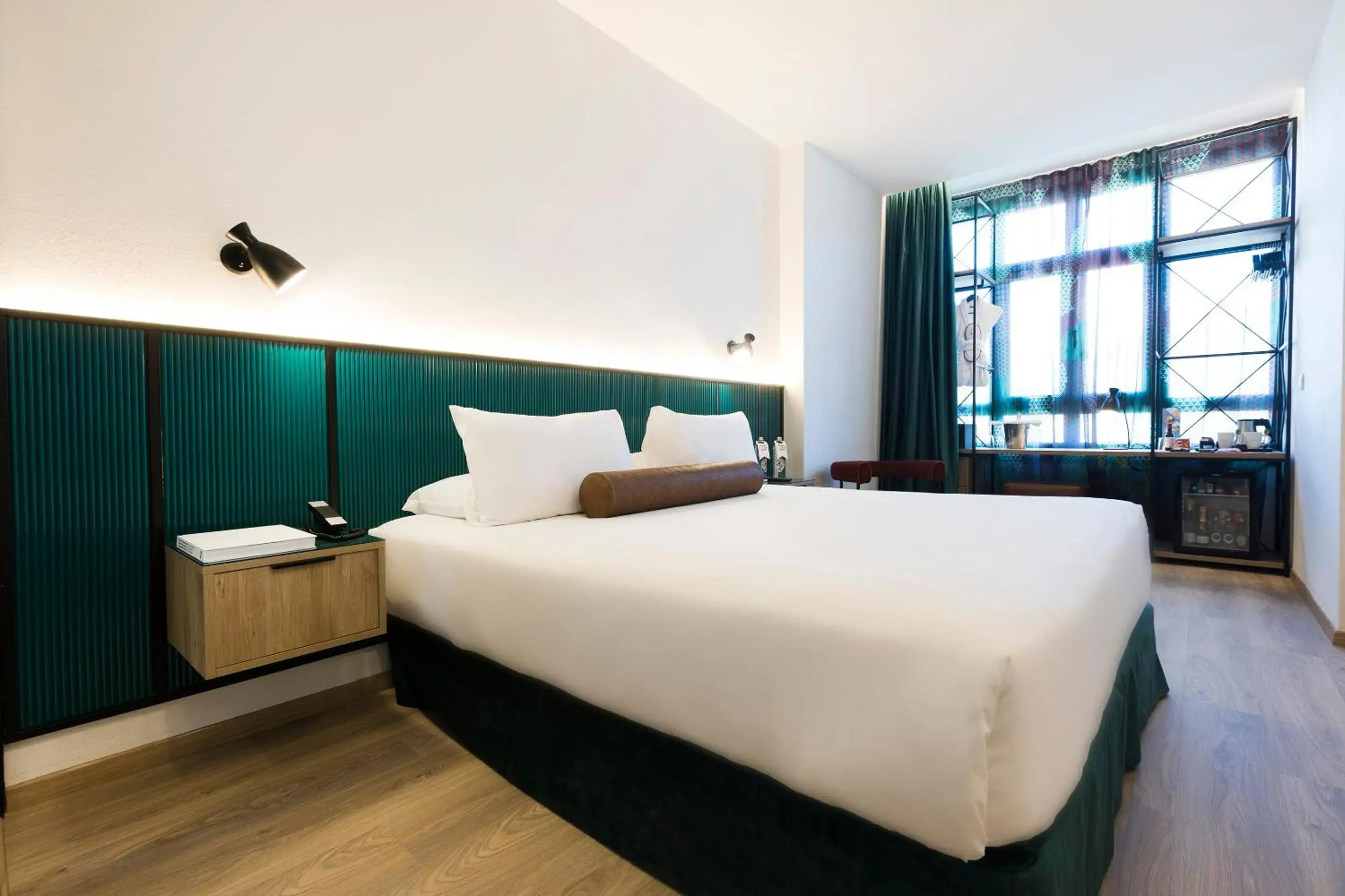 Bedroom, Bed in Axel Hotel Bilbao - Adults Only Bedroom, Bed in Axel Hotel Bilbao - Adults Only