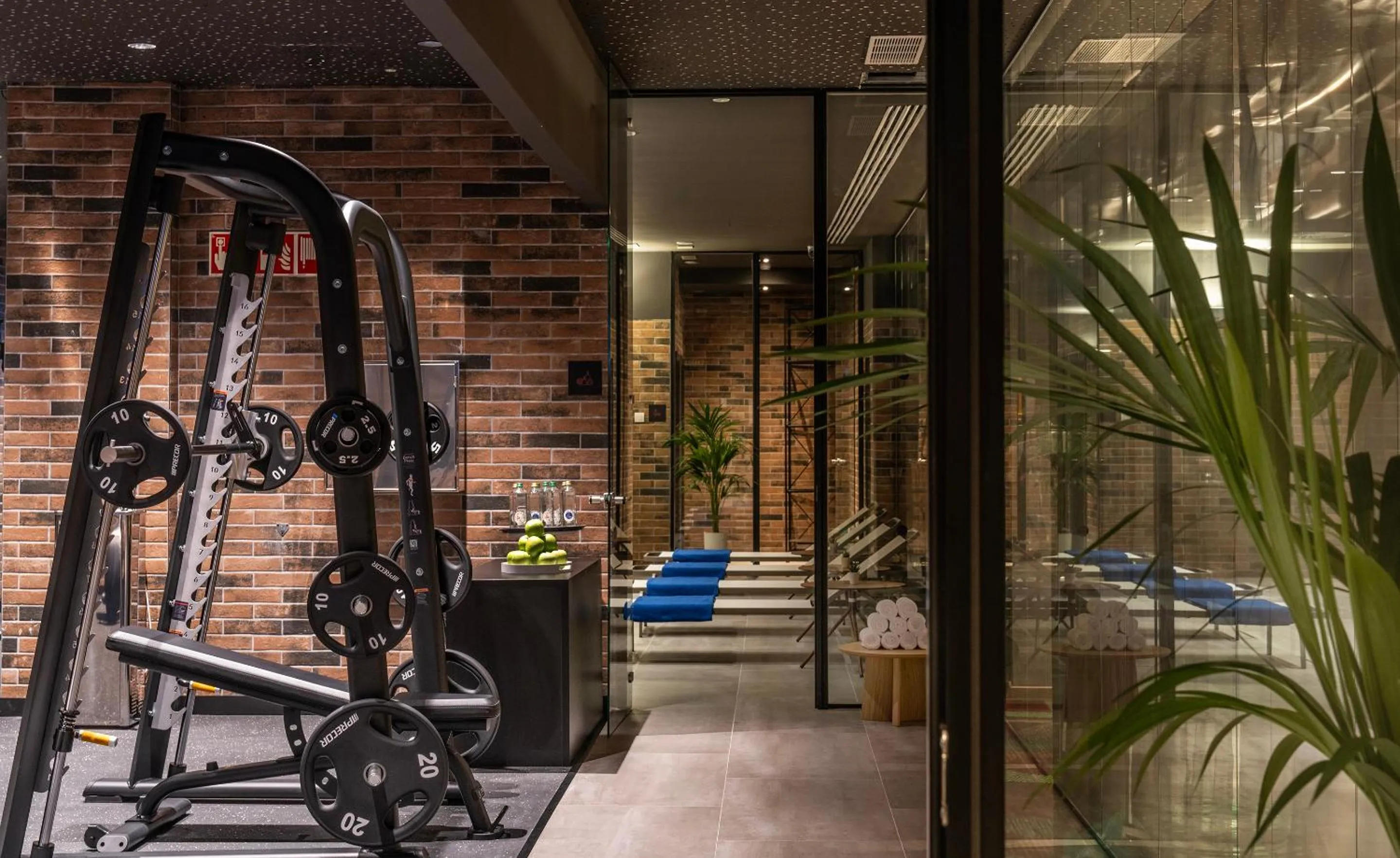 Fitness centre/facilities in Axel Hotel Bilbao - Adults Only