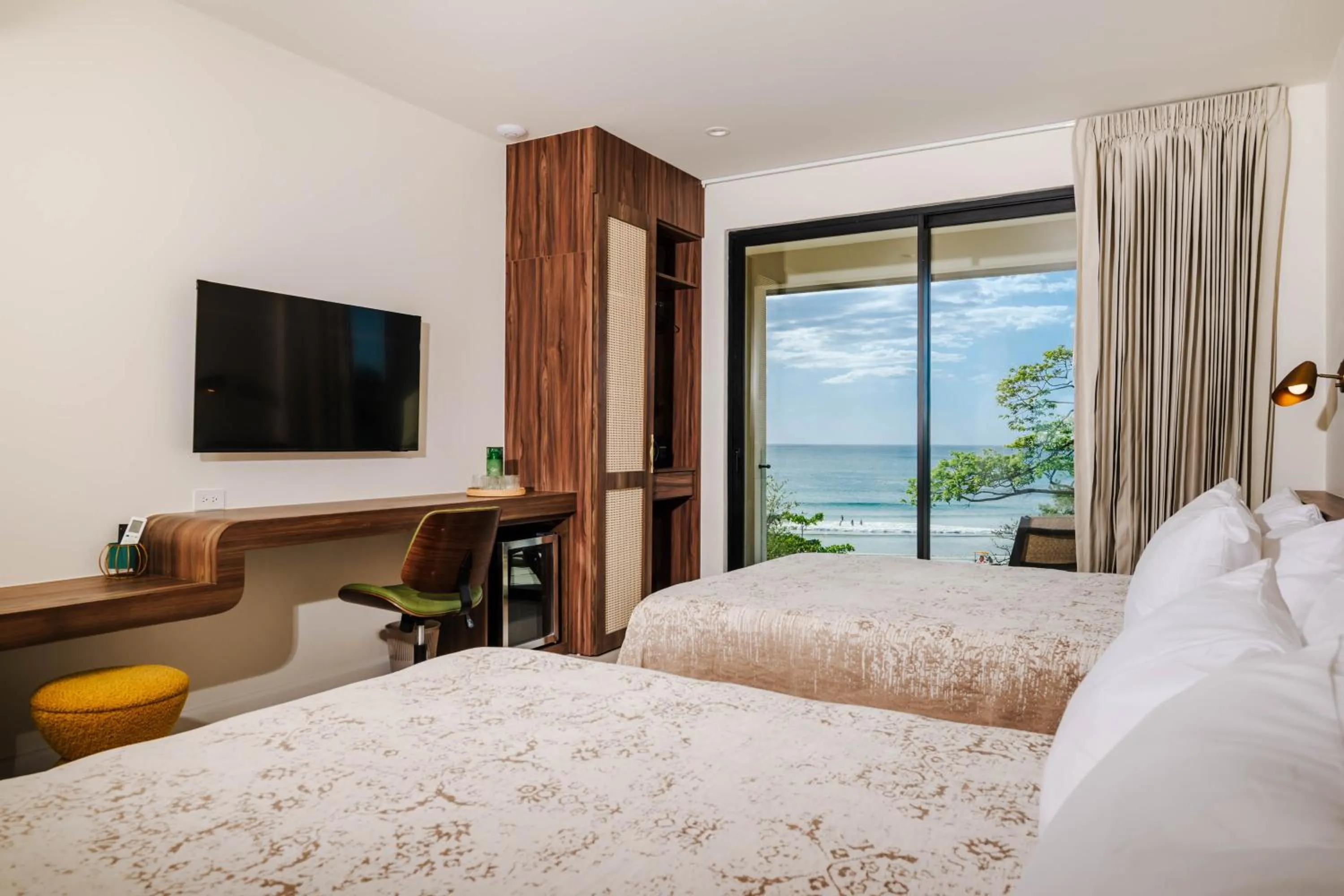 Bed in Iguana Surf Camp