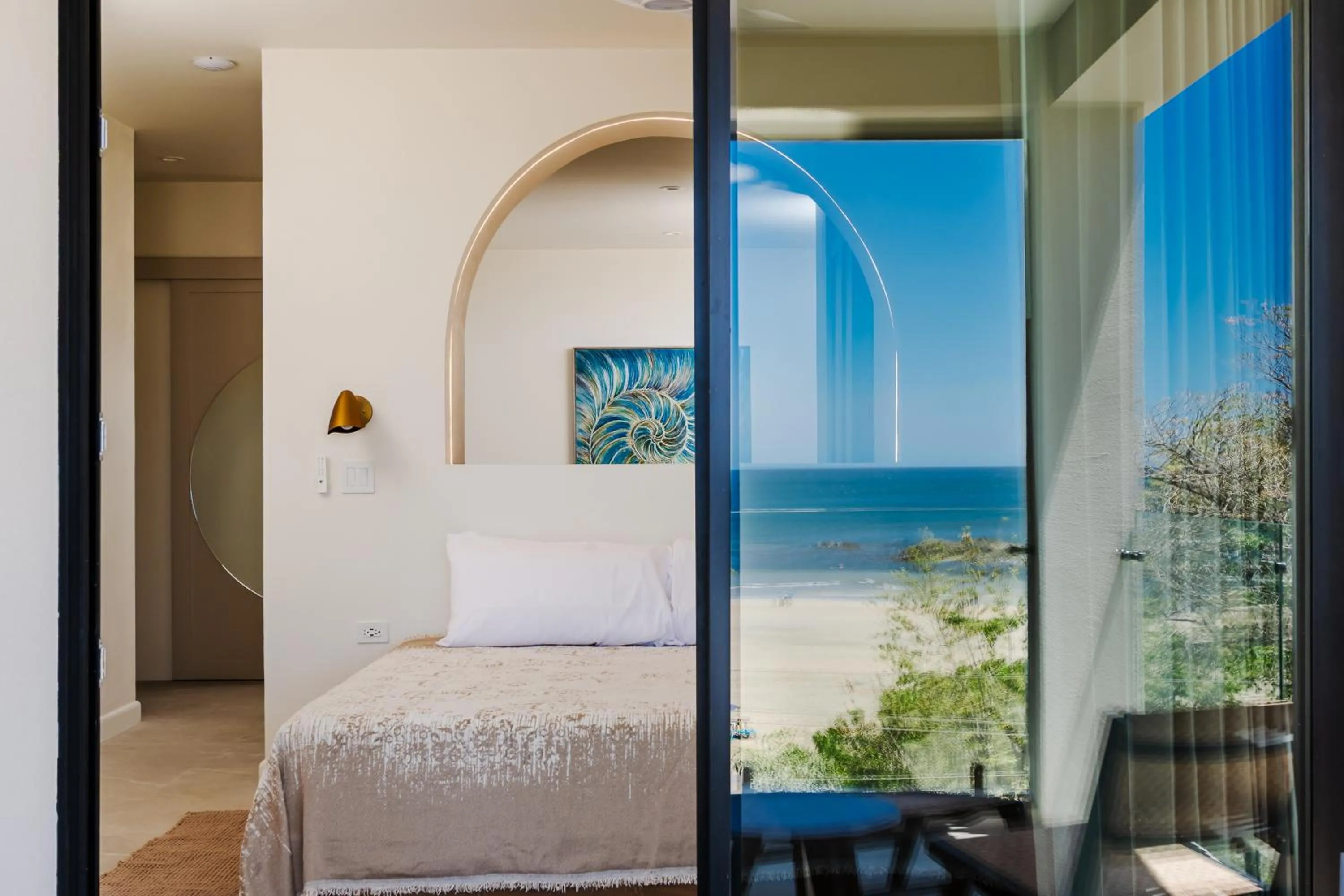 Bed in Iguana Surf Camp