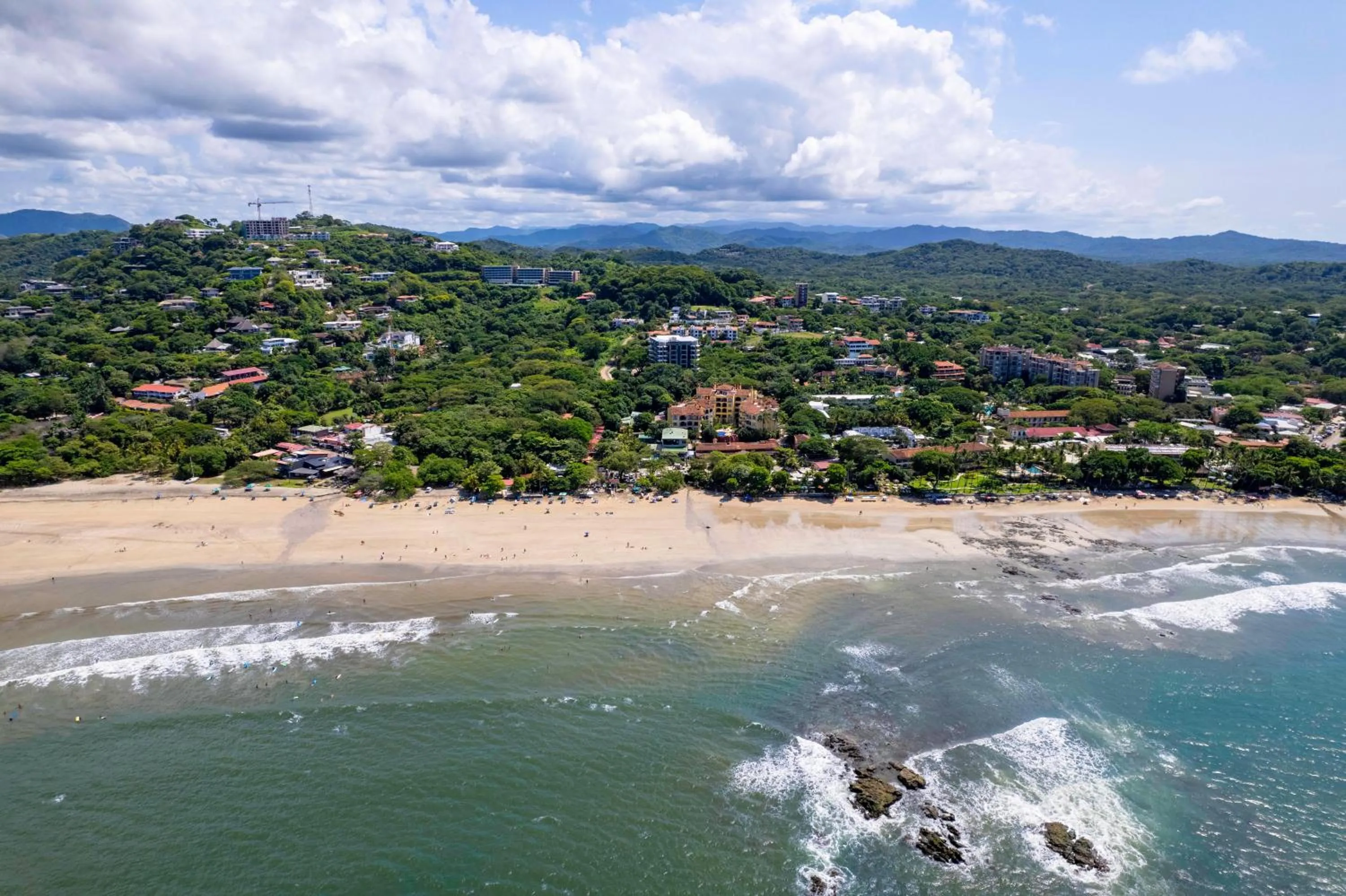 Natural landscape in Iguana Surf Camp