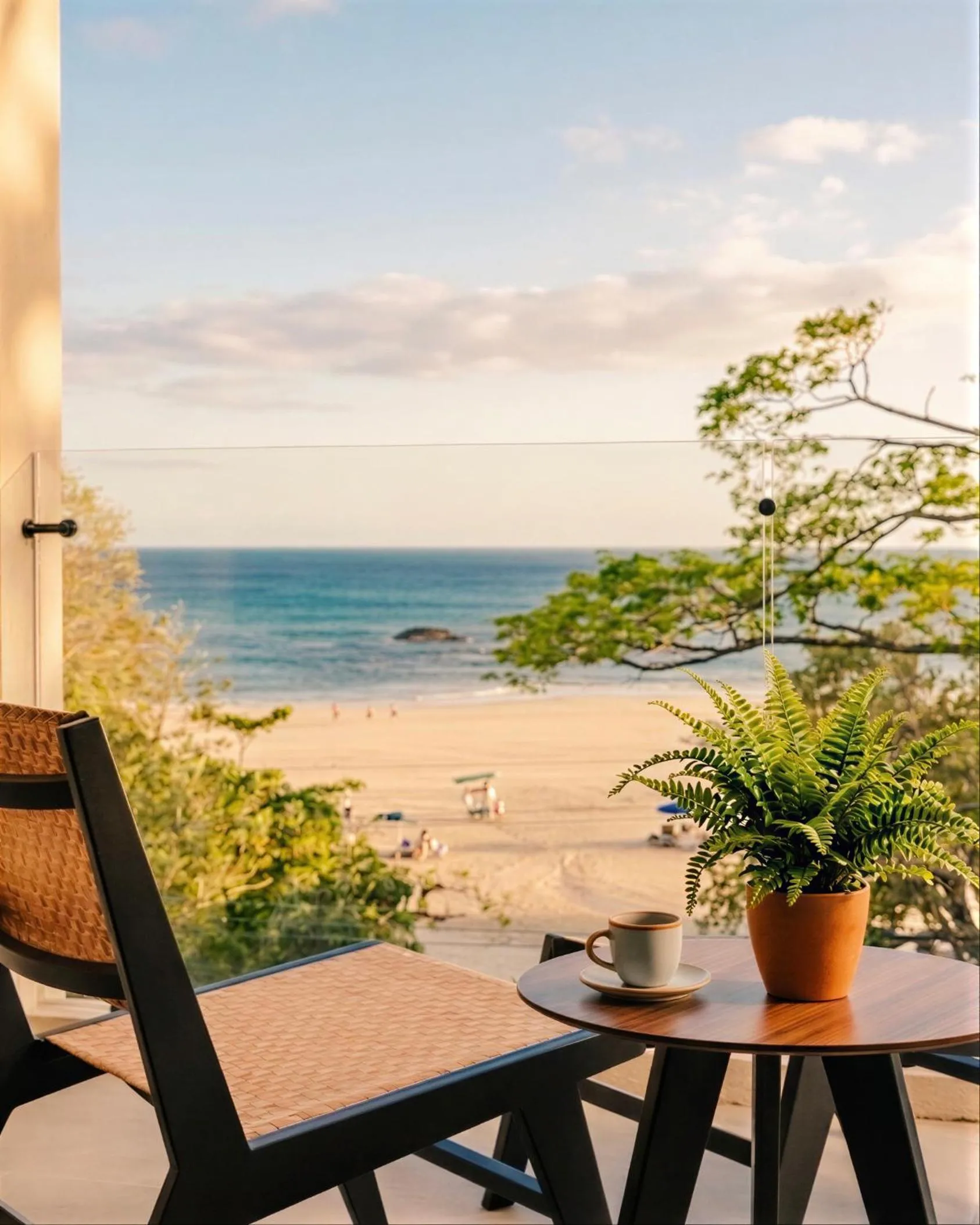 Balcony/Terrace in Iguana Surf Camp