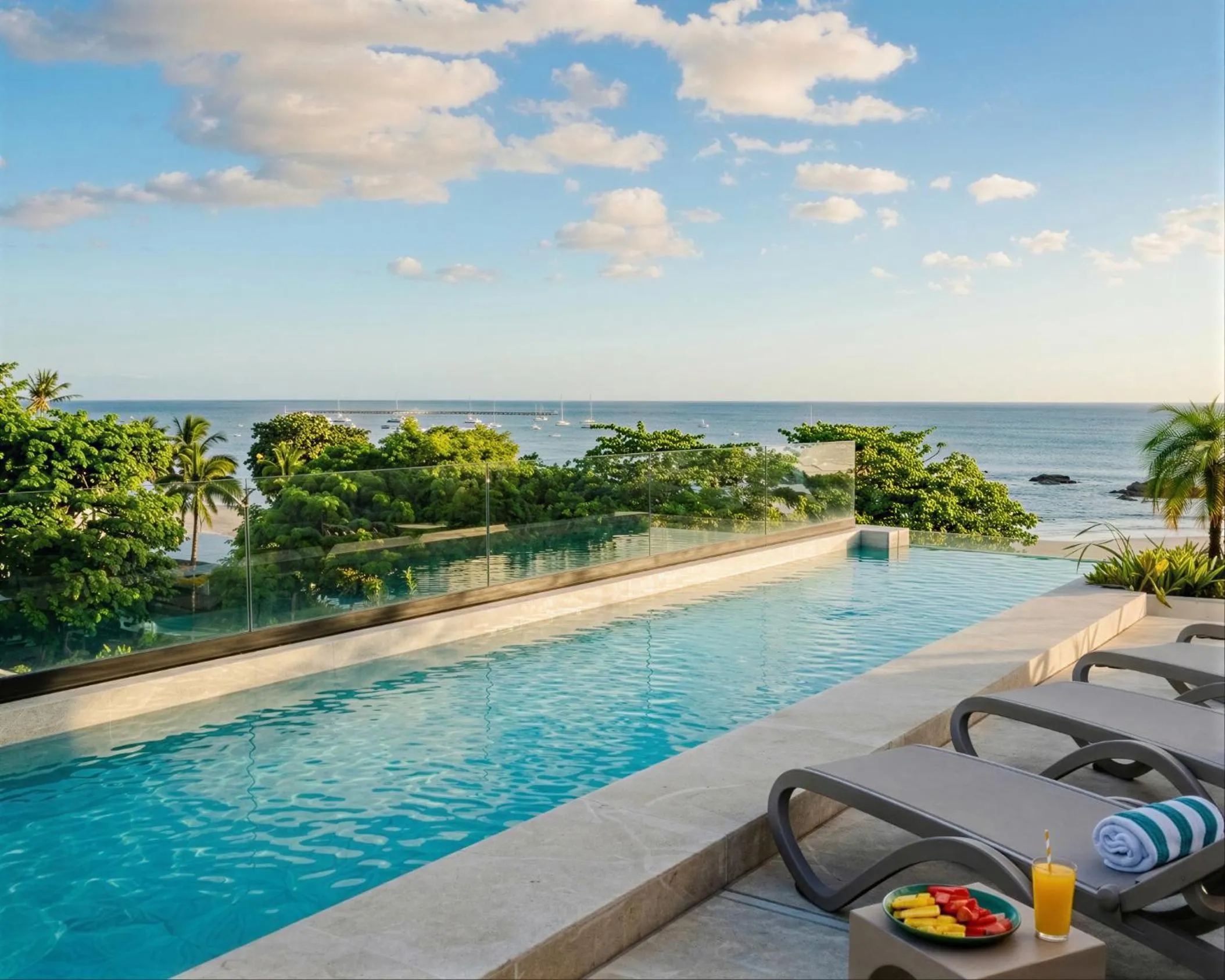 Sea view in Iguana Surf Camp