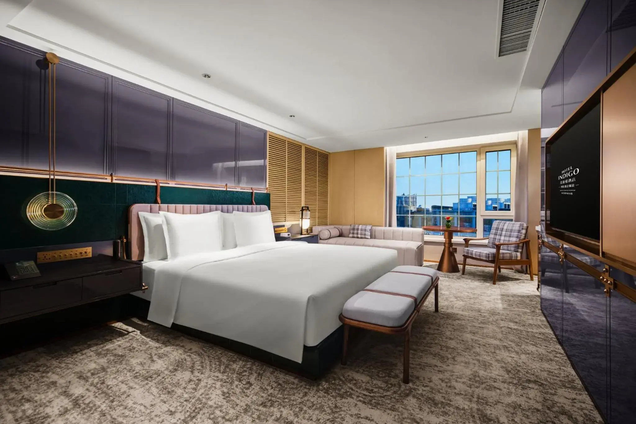 Premium King Room in Hotel Indigo Harbin Central Avenue by IHG Premium King Room in Hotel Indigo Harbin Central Avenue by IHG