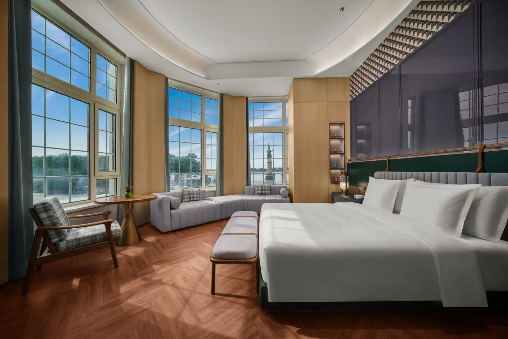 King Suite with River View in Hotel Indigo Harbin Central Avenue by IHG King Suite with River View in Hotel Indigo Harbin Central Avenue by IHG