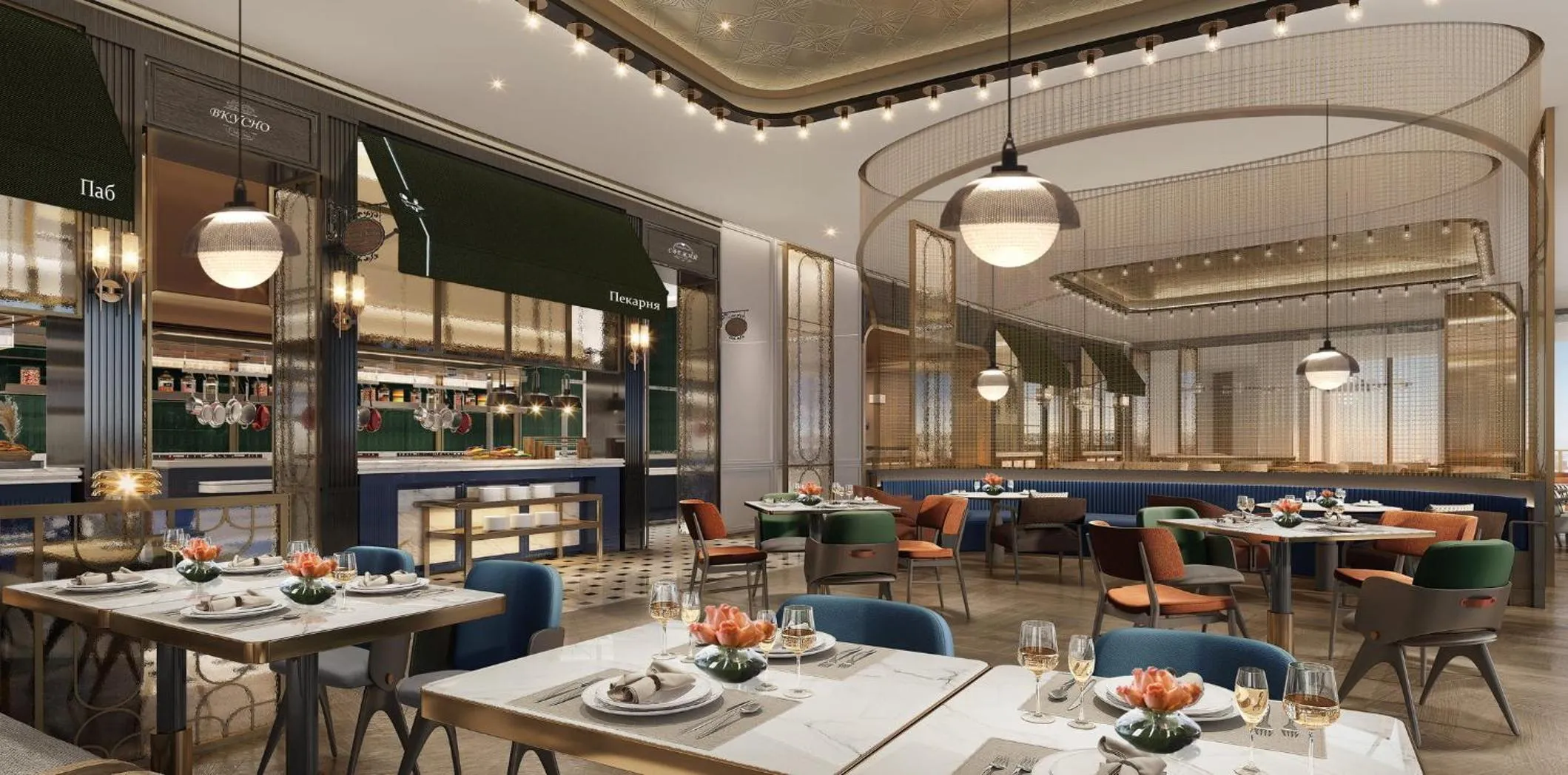 Restaurant/places to eat in Hotel Indigo Harbin Central Avenue by IHG