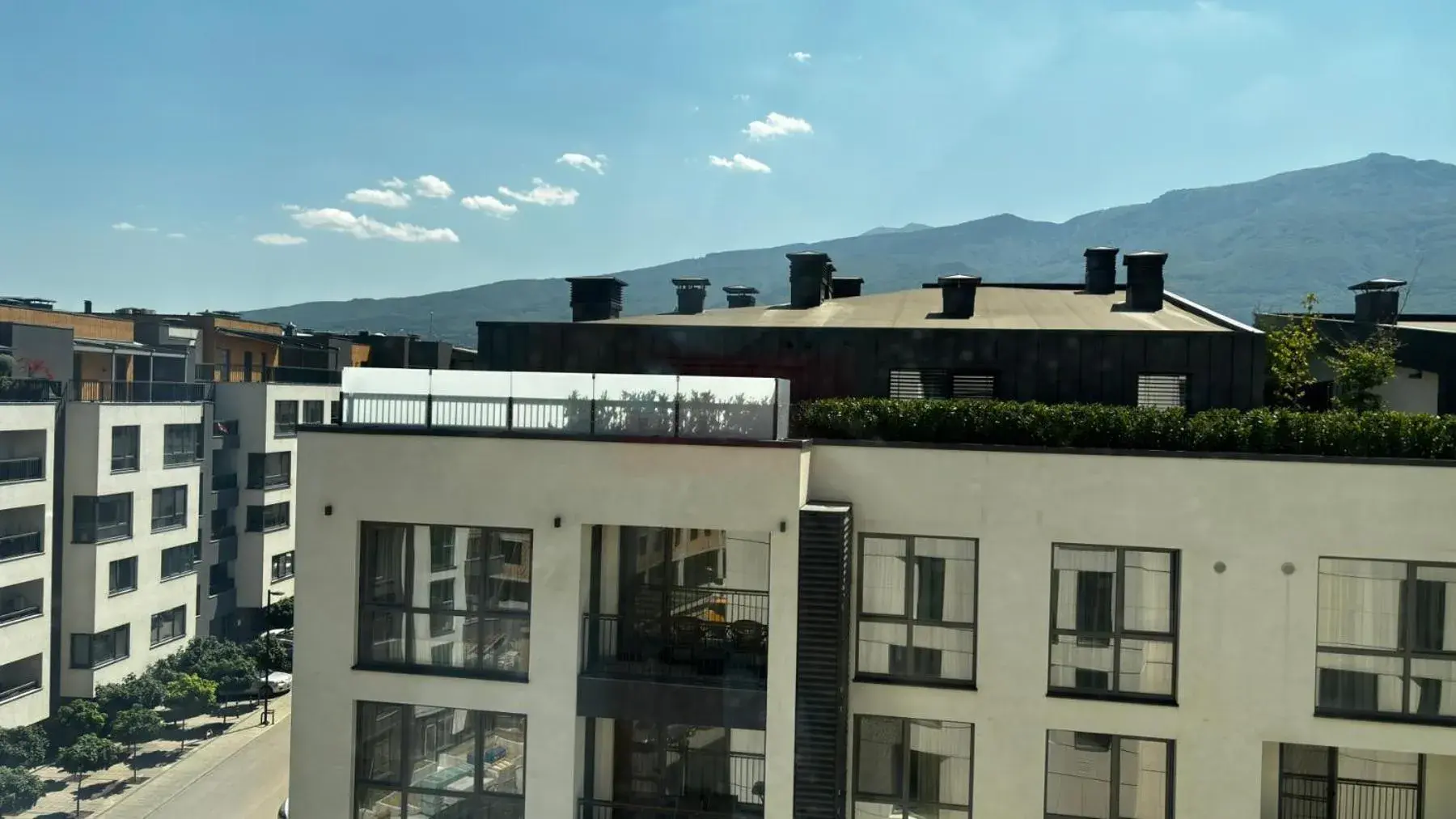 Mountain view in Blue Star Luxury Hotel Mountain view in Blue Star Luxury Hotel