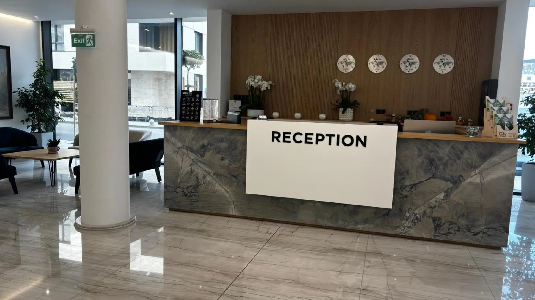Lobby or reception in Blue Star Luxury Hotel