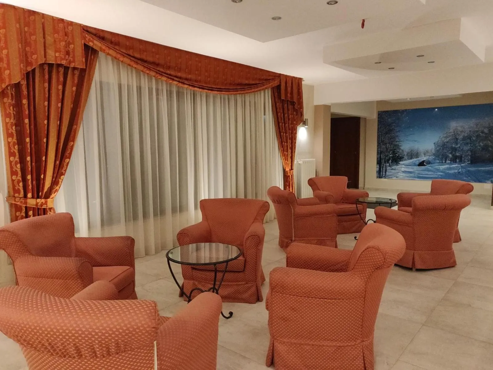 Living room in Albergo Conte Max