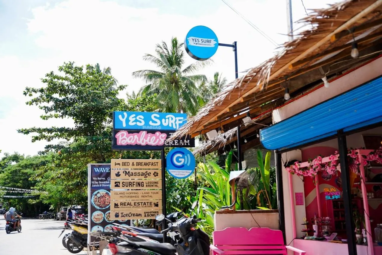 People in Yes Surf Siargao