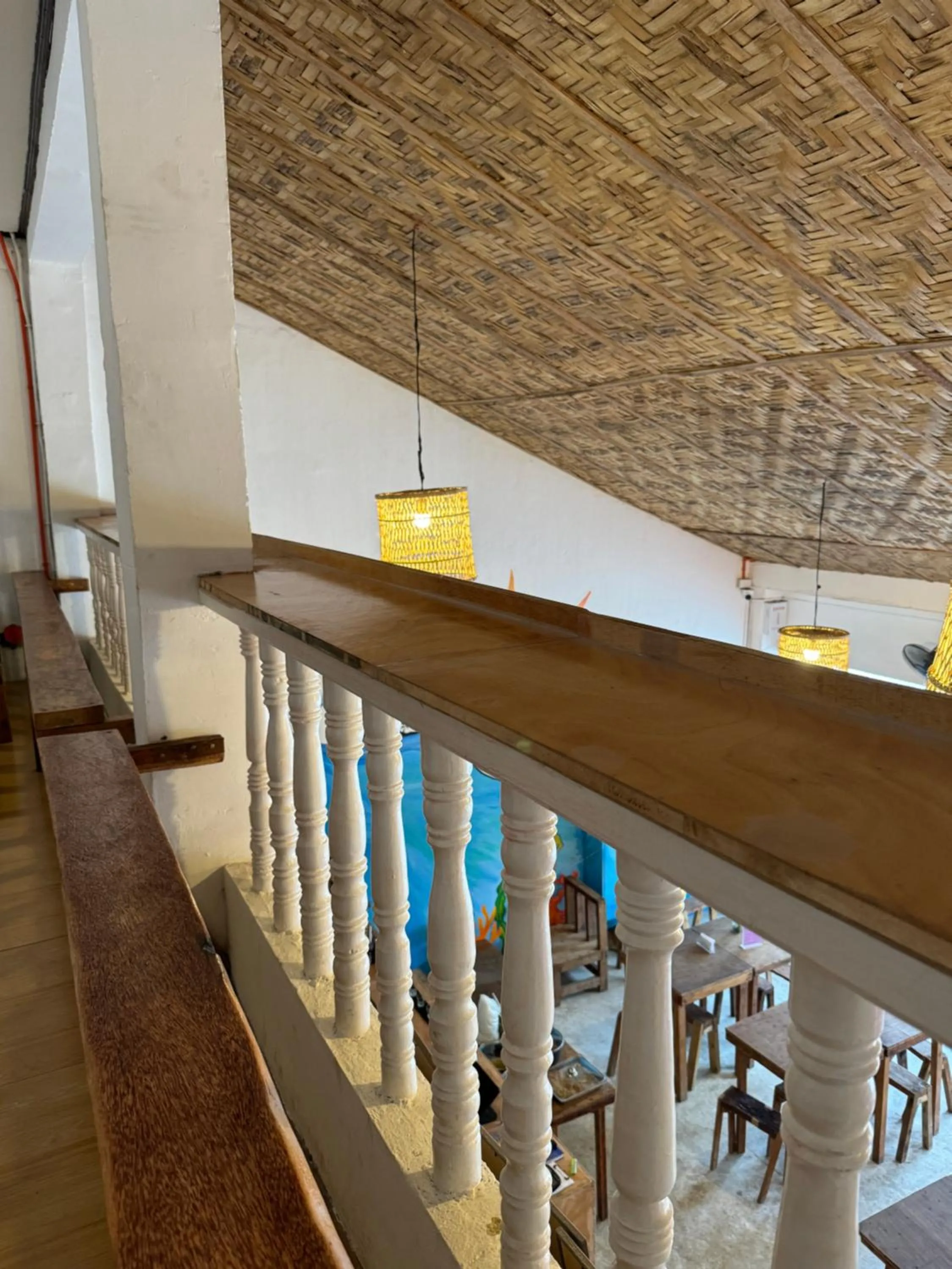 Seating area in Yes Surf Siargao