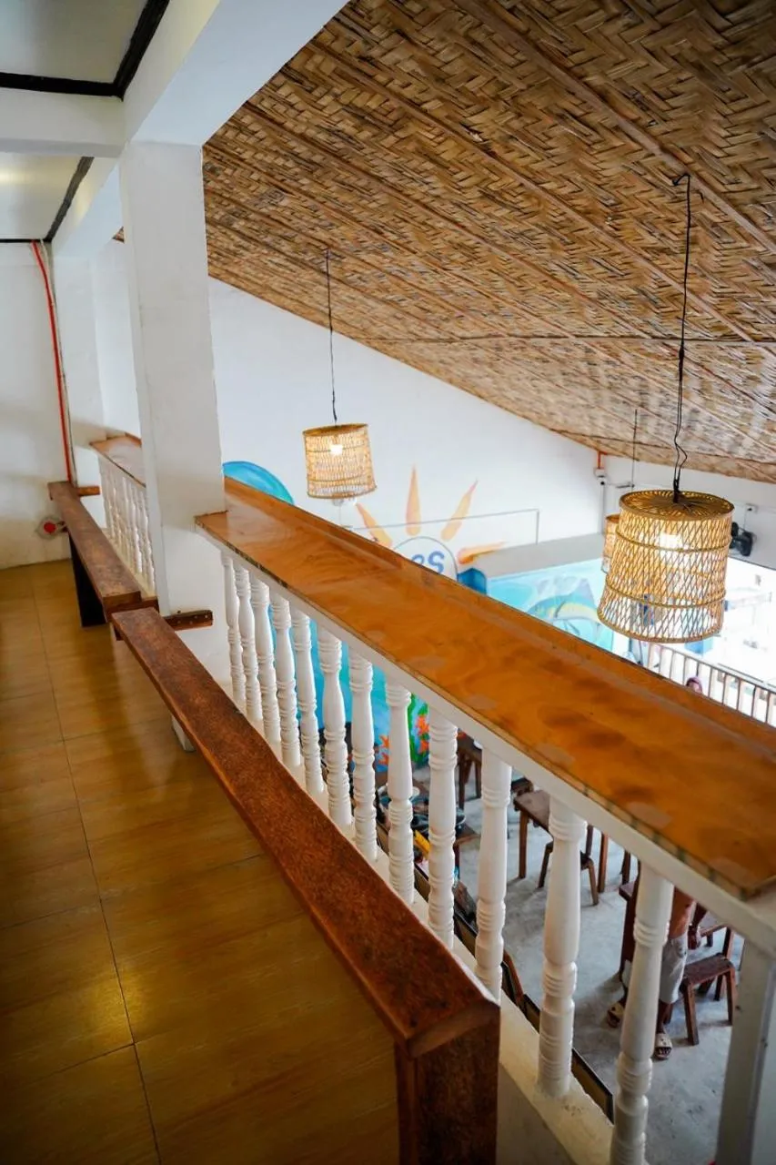 Seating area in Yes Surf Siargao