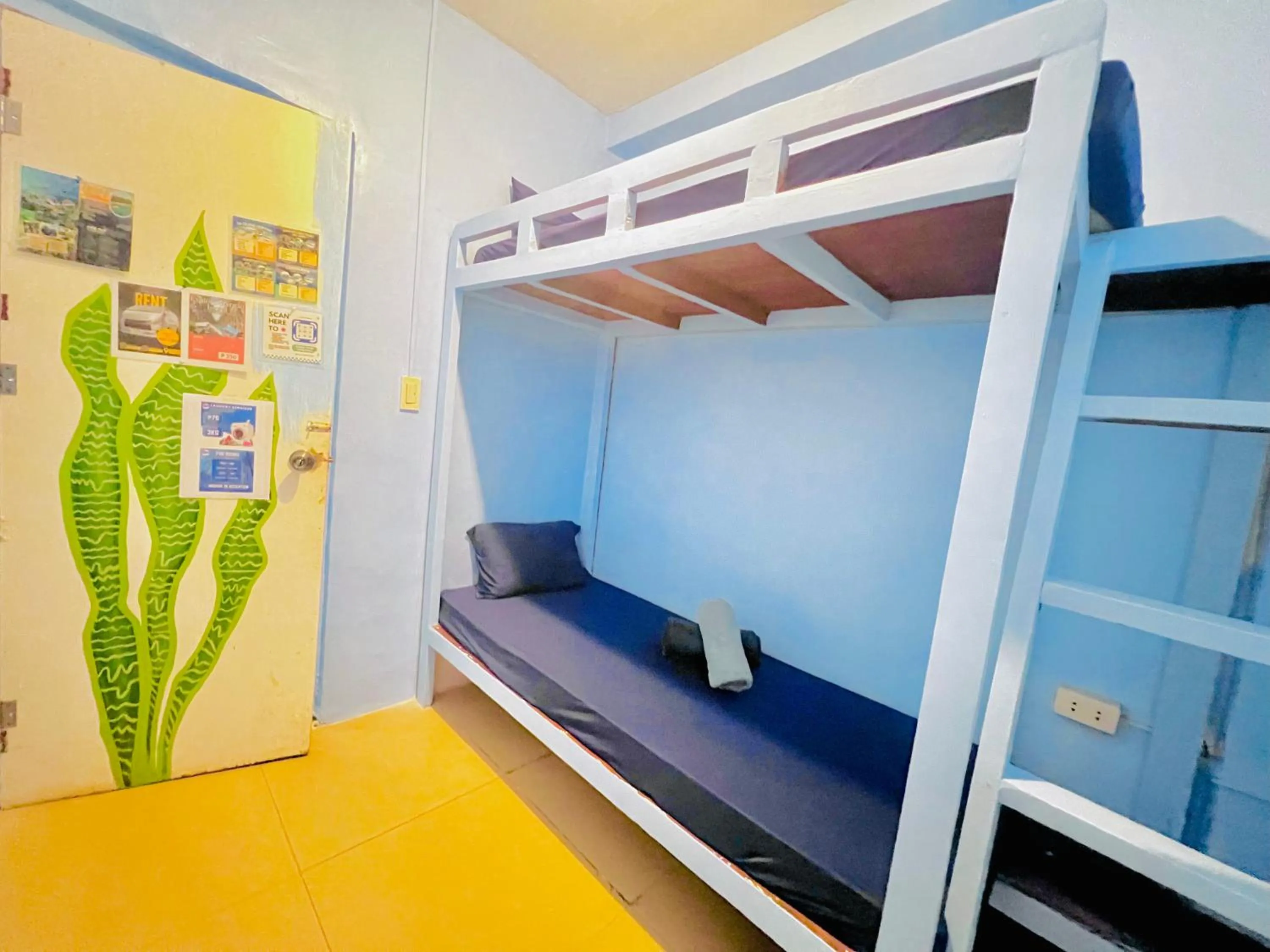 Bed in Yes Surf Siargao