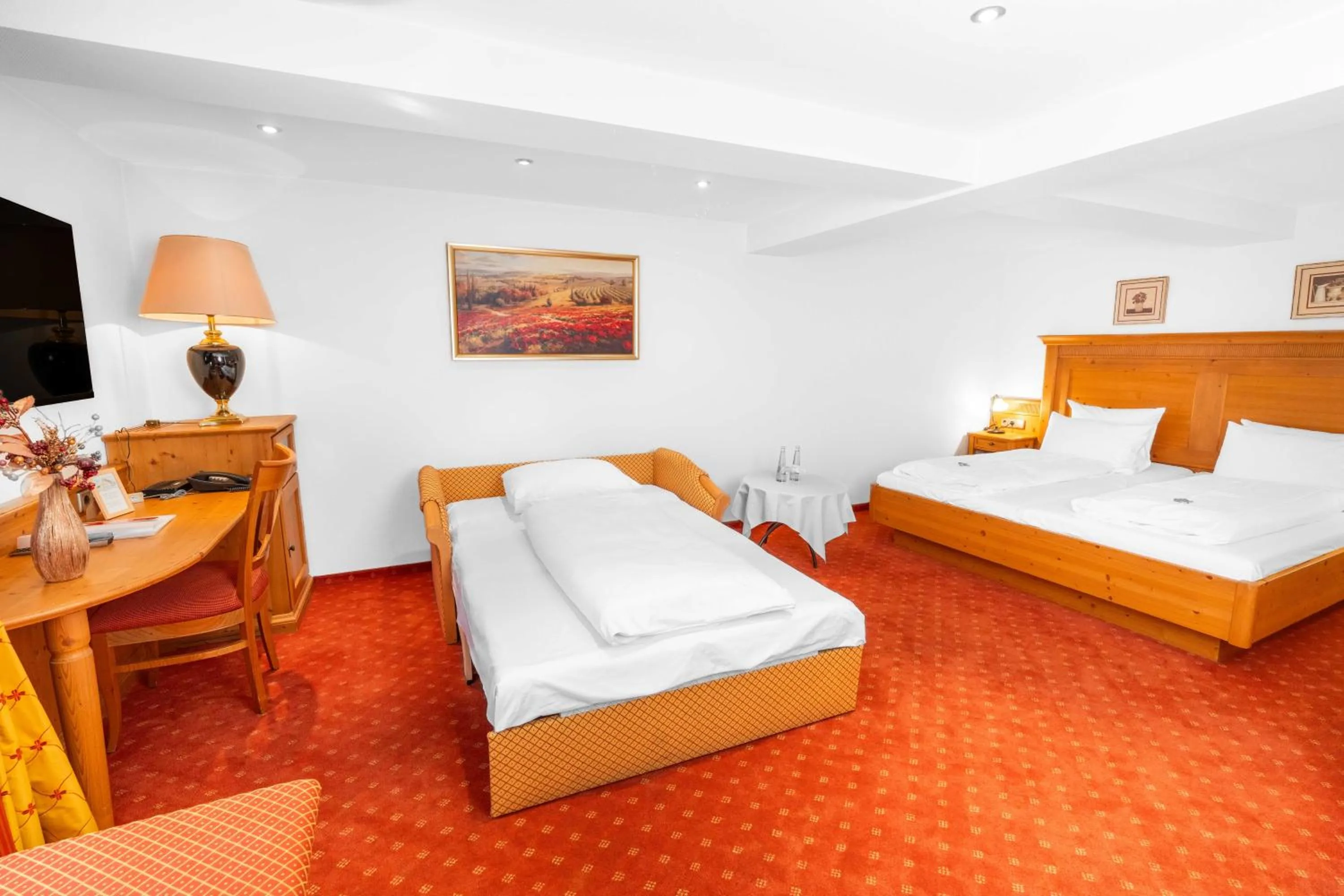 Bed in Hotel-Restaurant Schwanen