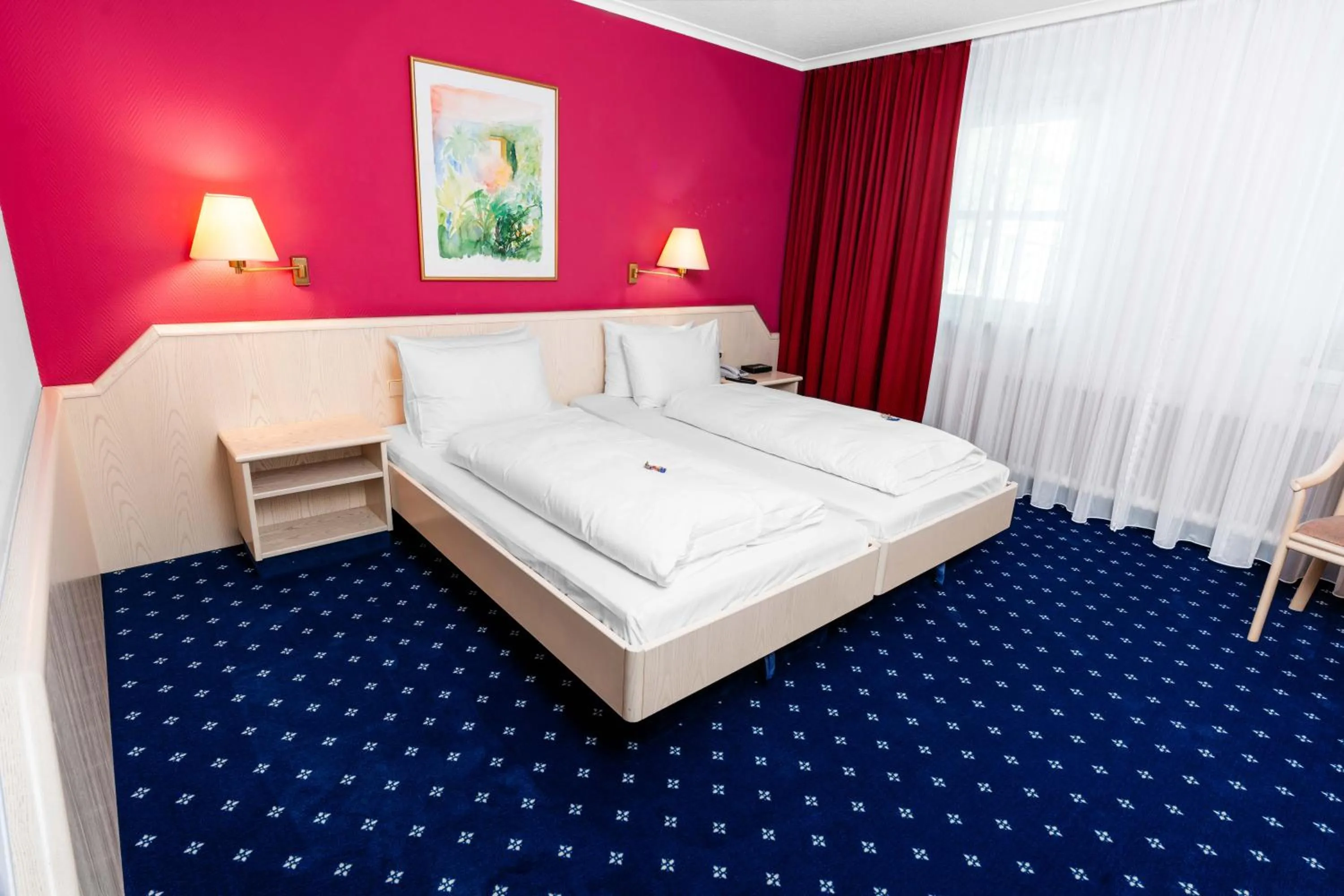 Bed in Hotel-Restaurant Schwanen