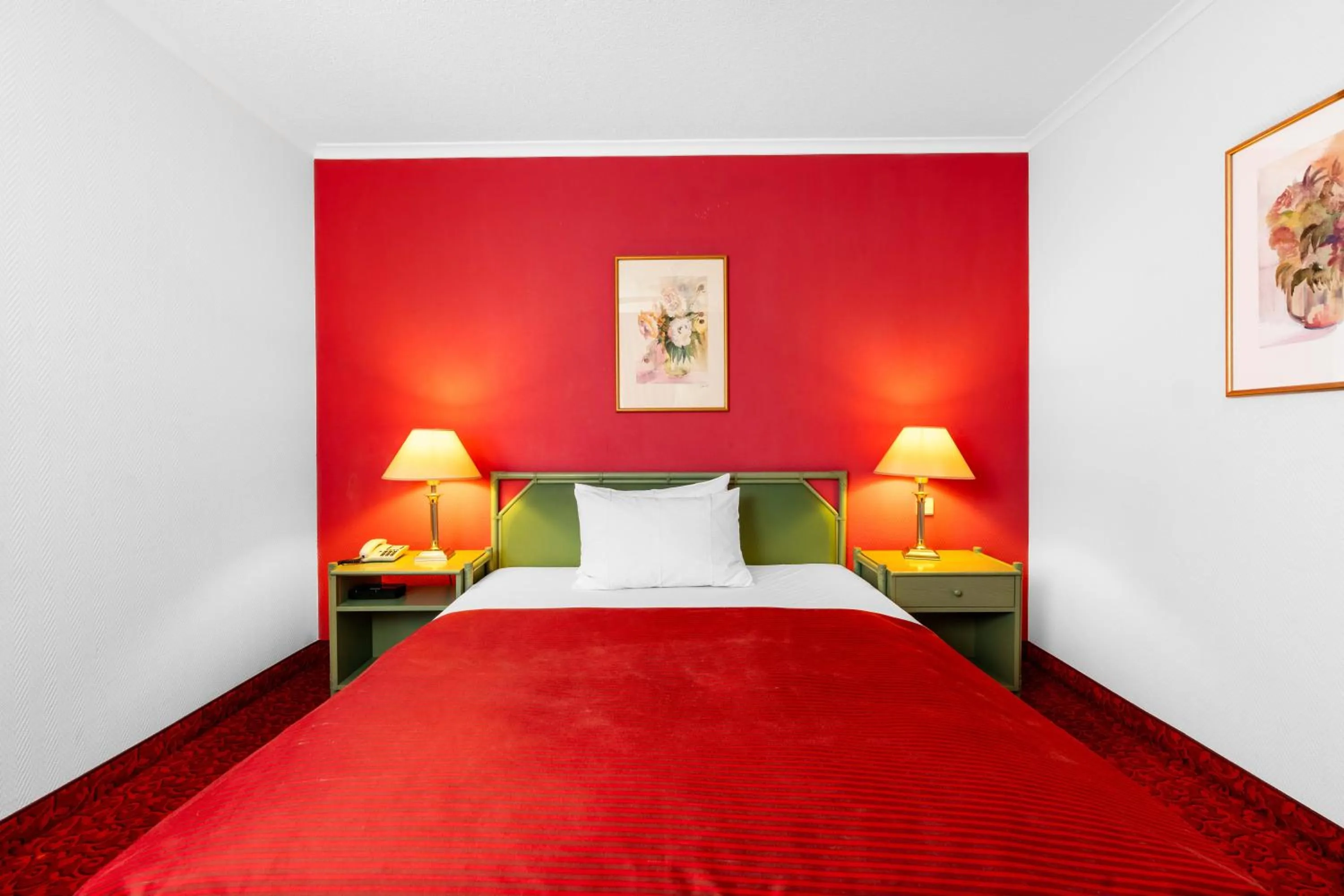 Bed in Hotel-Restaurant Schwanen