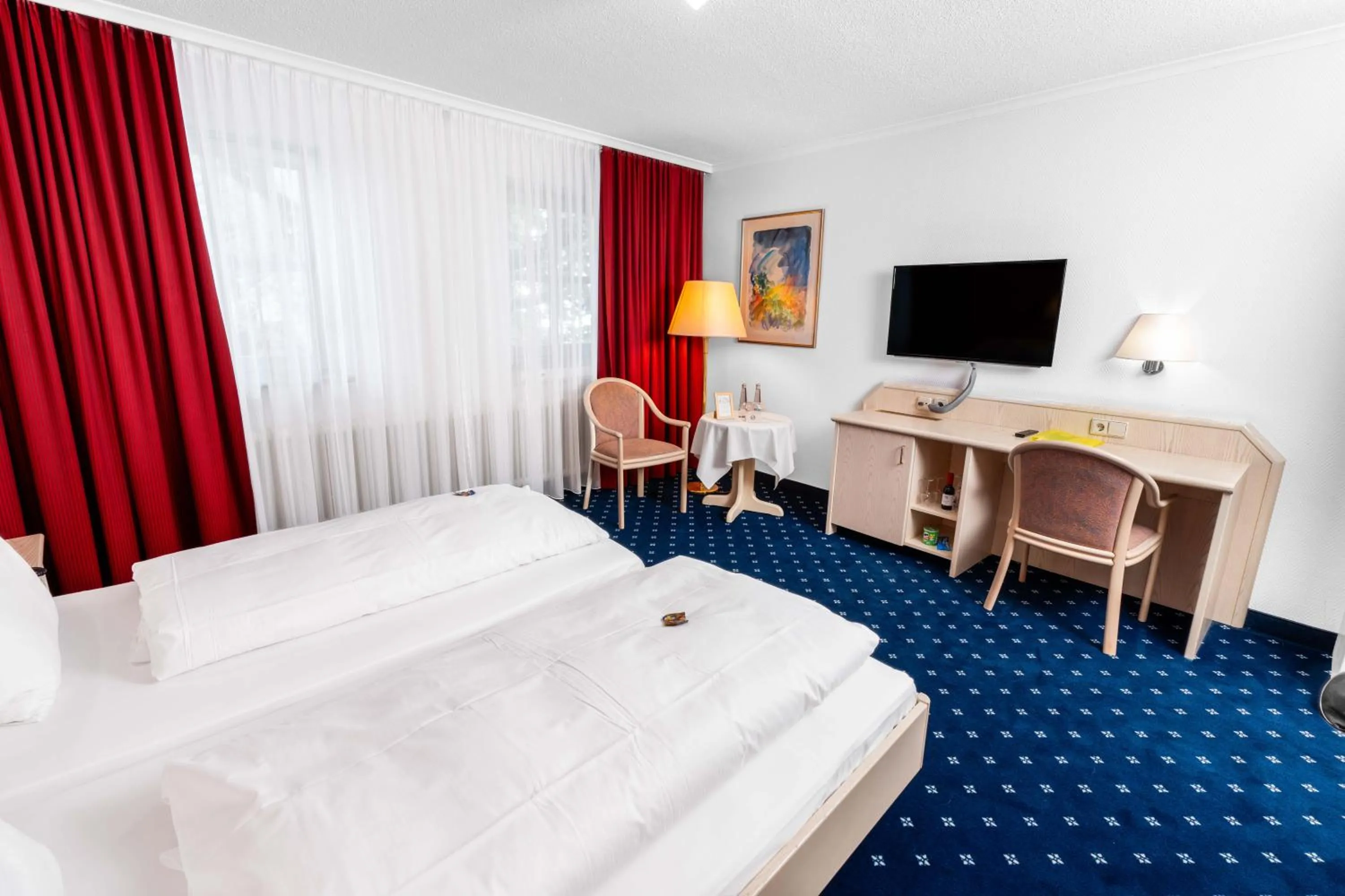 Bed in Hotel-Restaurant Schwanen