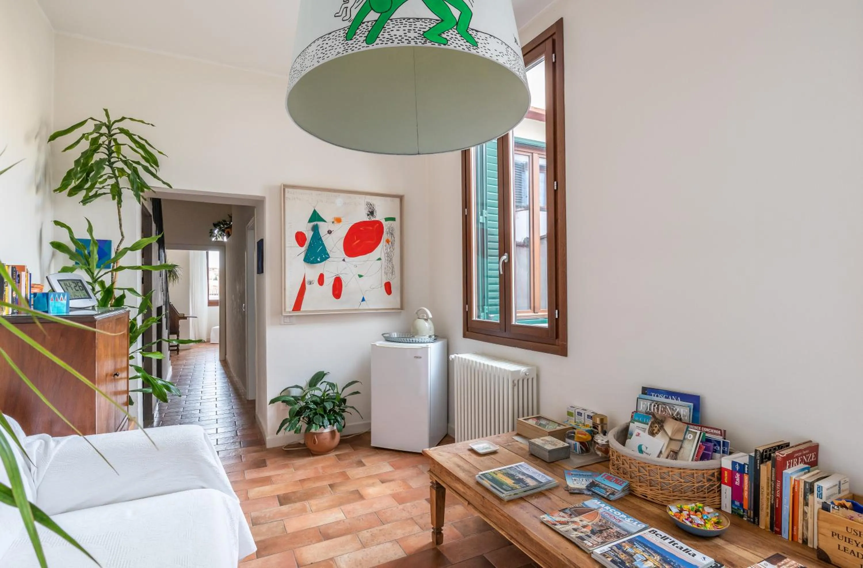 Communal lounge/ TV room in B&B Giorni Dipinti