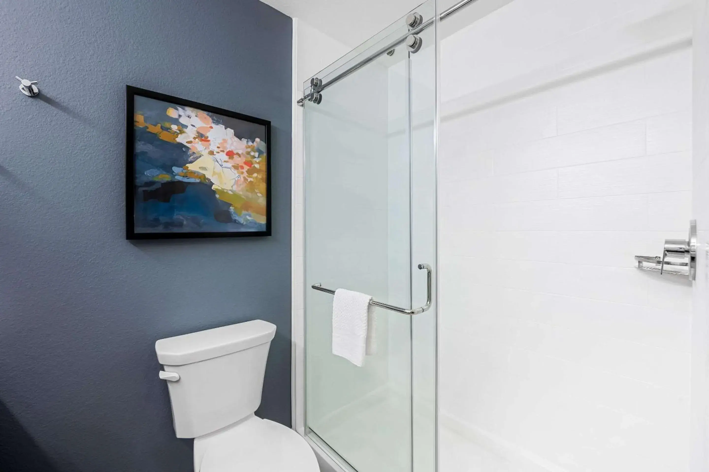 1 Bedroom King Suite with Sofa/Roll In Shower - Disability Access/Non Smoking in Everhome Suites Fayetteville near Fort Bragg 1 Bedroom King Suite with Sofa/Roll In Shower - Disability Access/Non Smoking in Everhome Suites Fayetteville near Fort Bragg