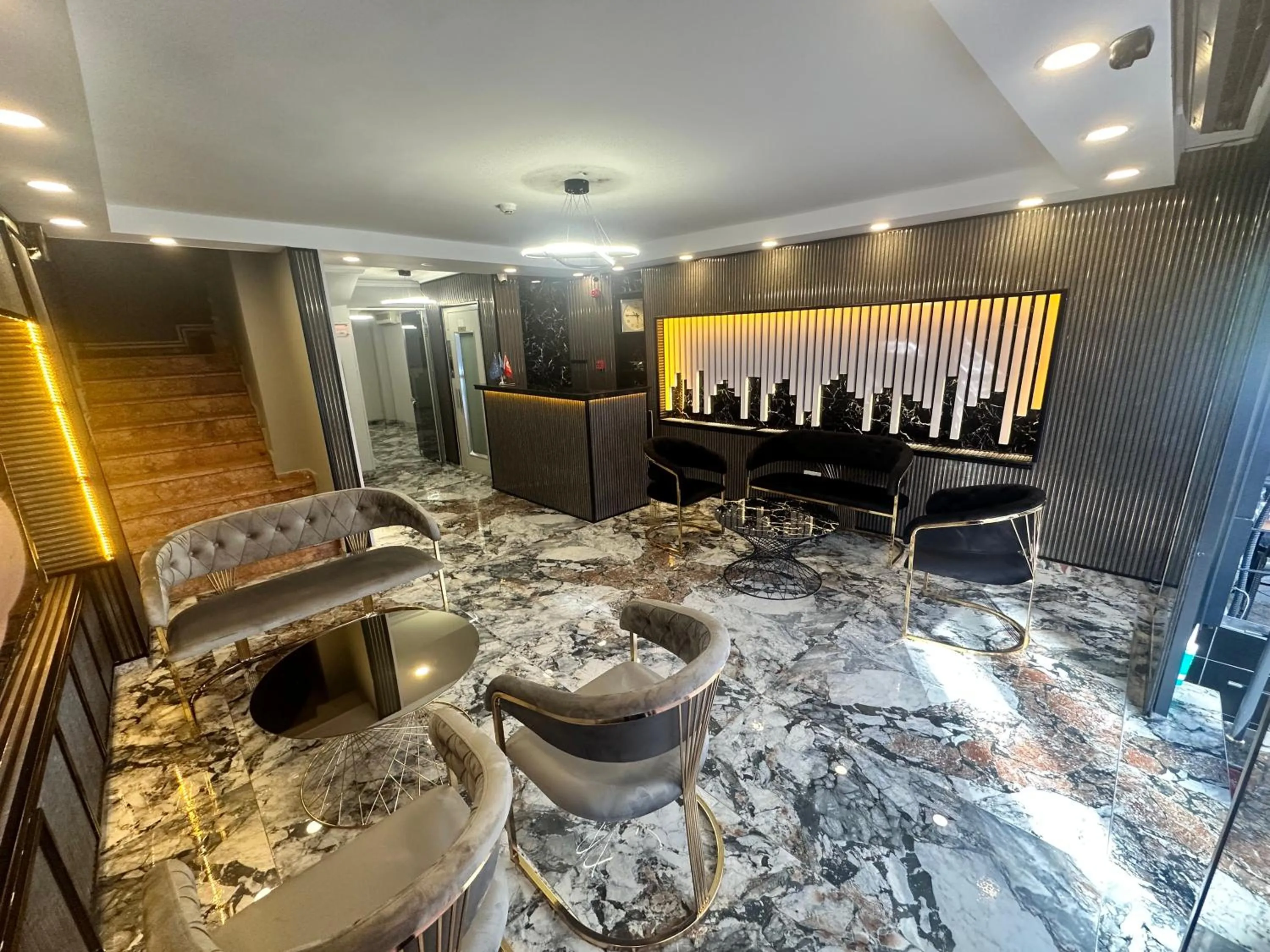 Seating area in Crowned Exclusive Hotel