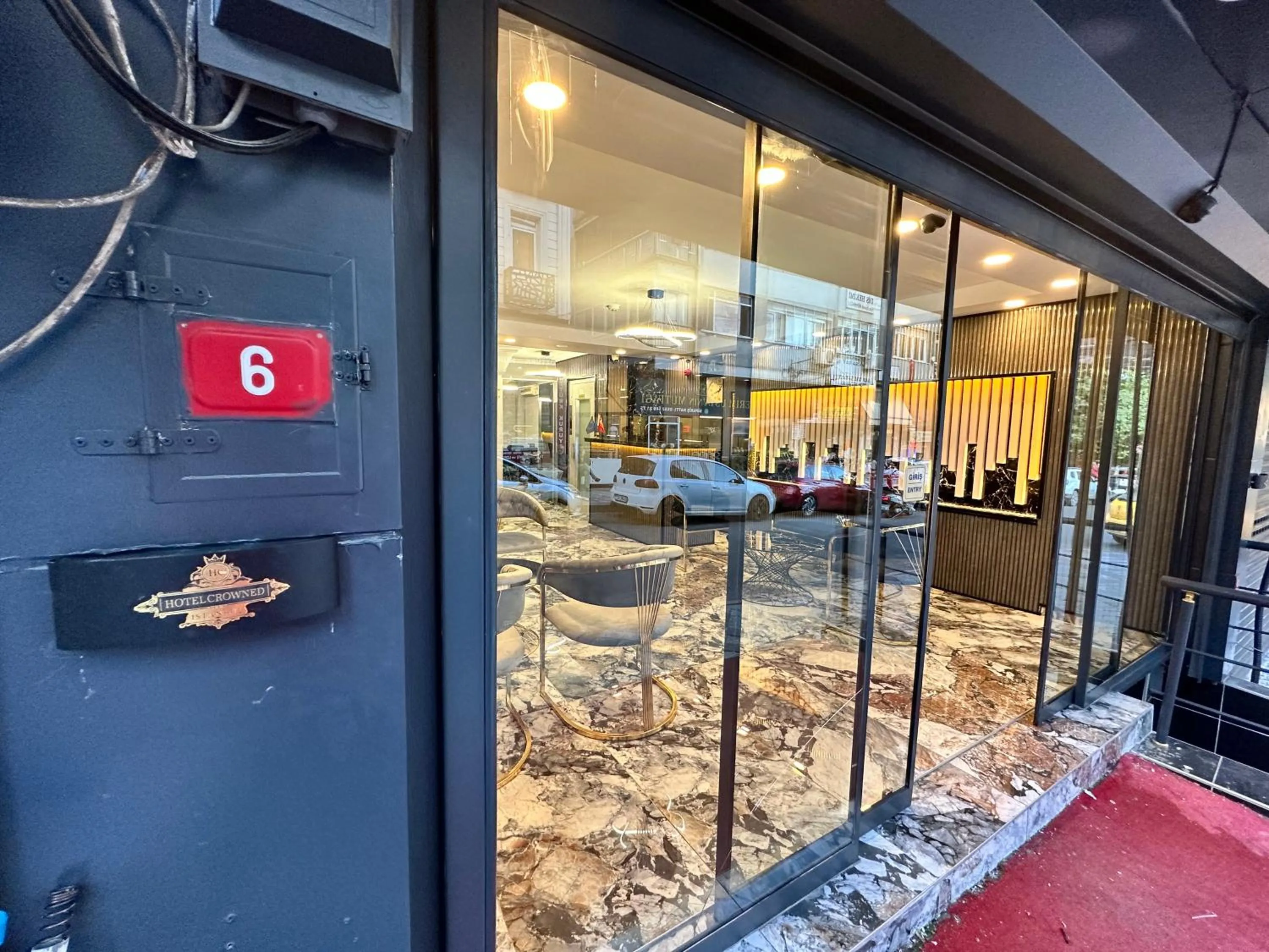 Street view in Crowned Exclusive Hotel