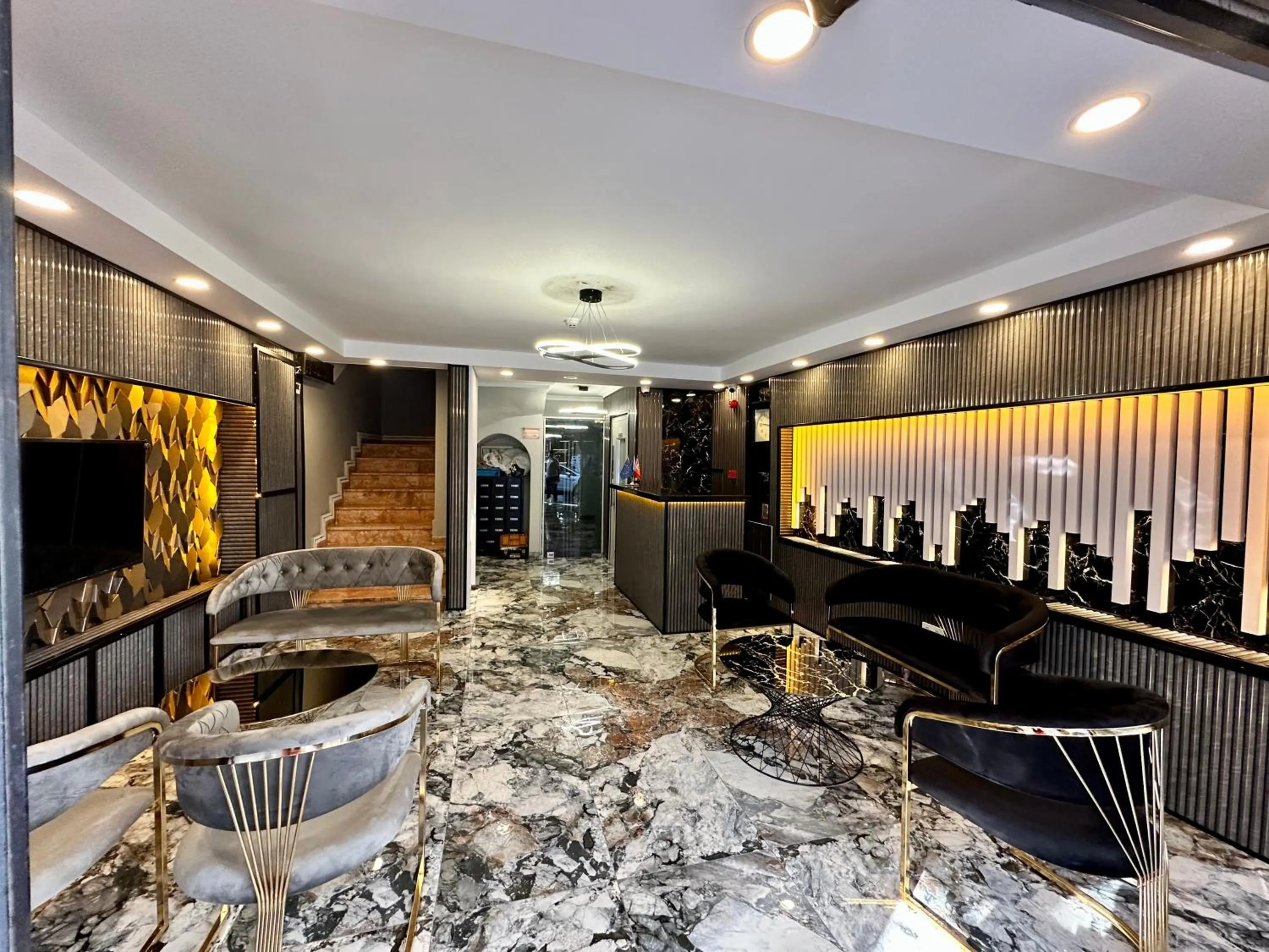 Seating area in Crowned Exclusive Hotel