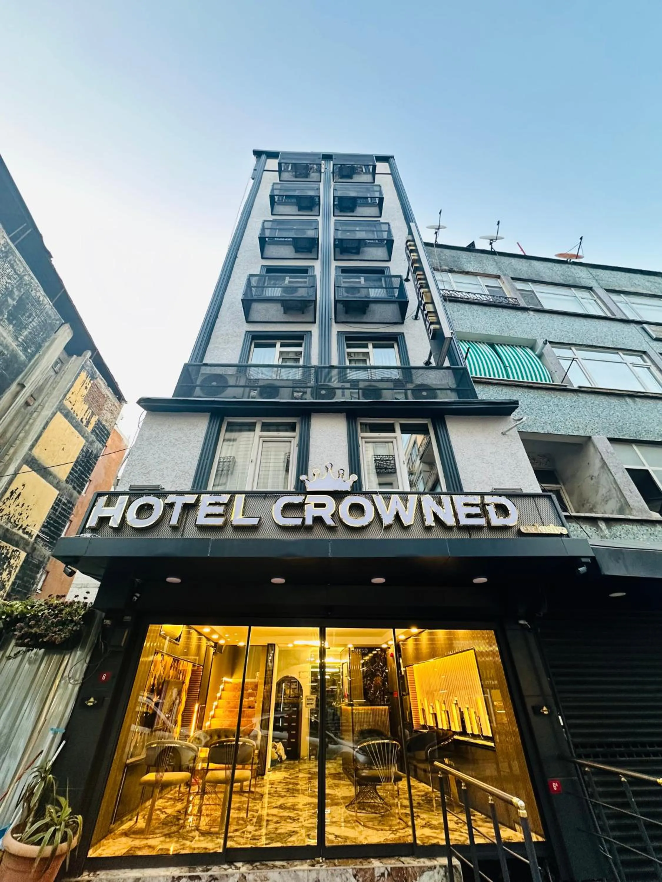 Property building in Crowned Exclusive Hotel