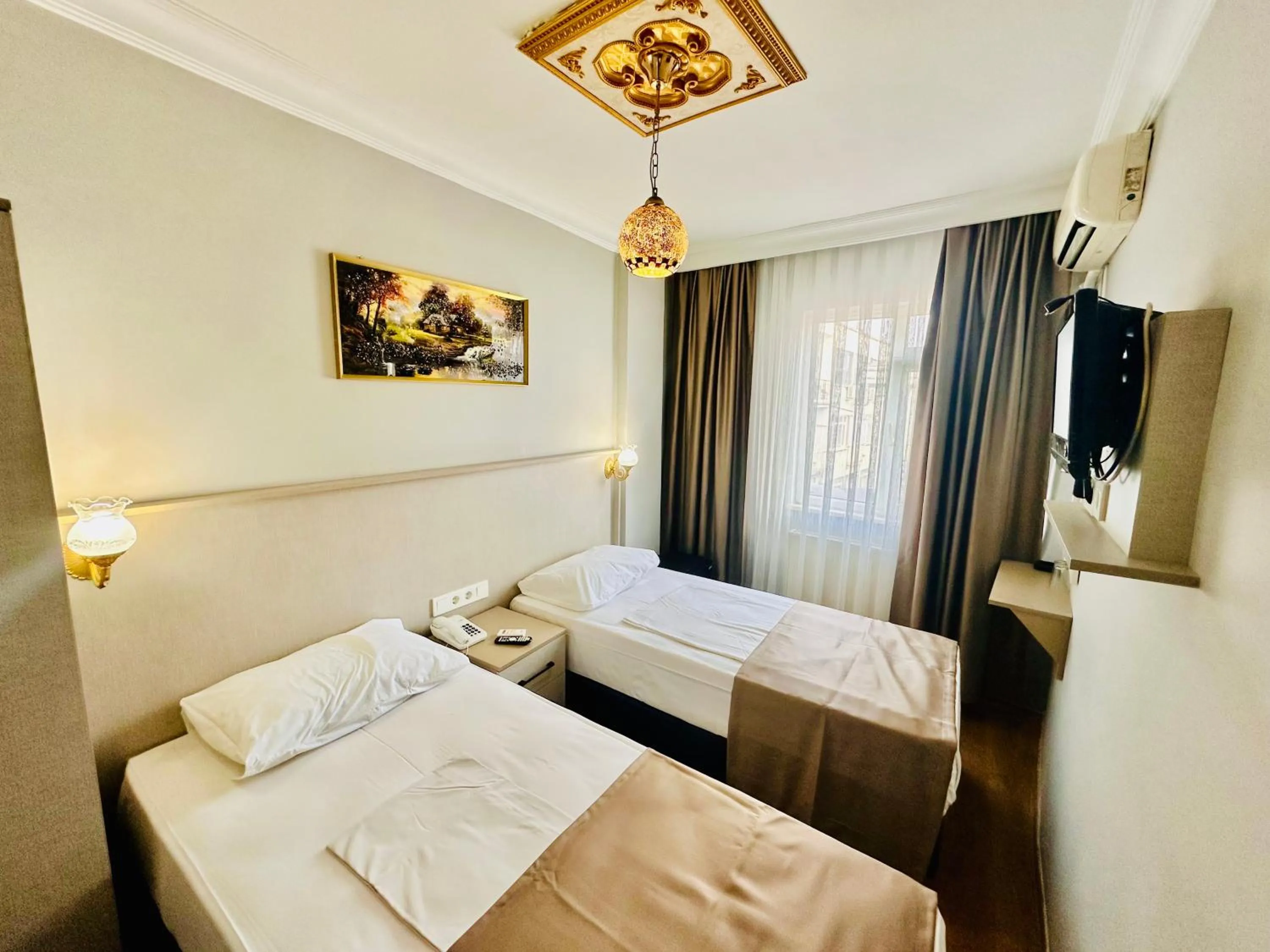 Photo of the whole room, Bed in Crowned Exclusive Hotel