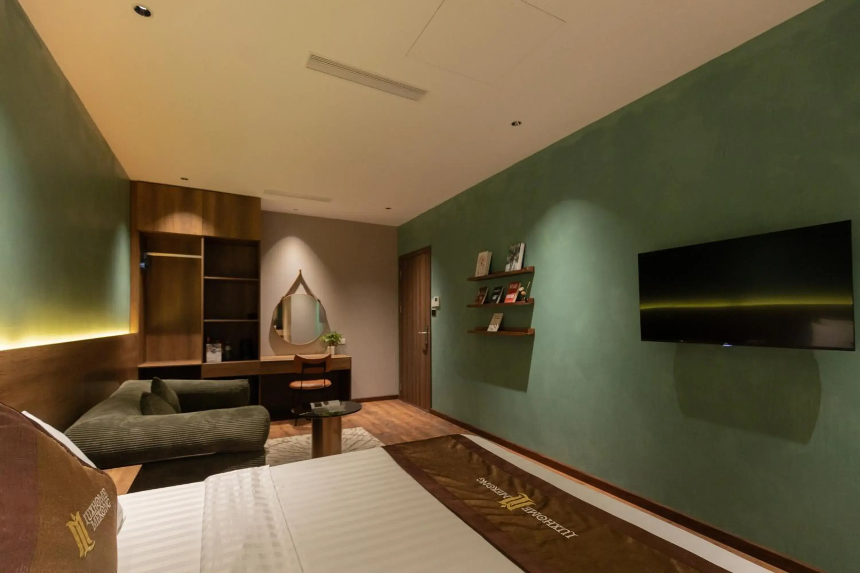 Budget Double Room in Luxhome Mekong Hotel Budget Double Room in Luxhome Mekong Hotel