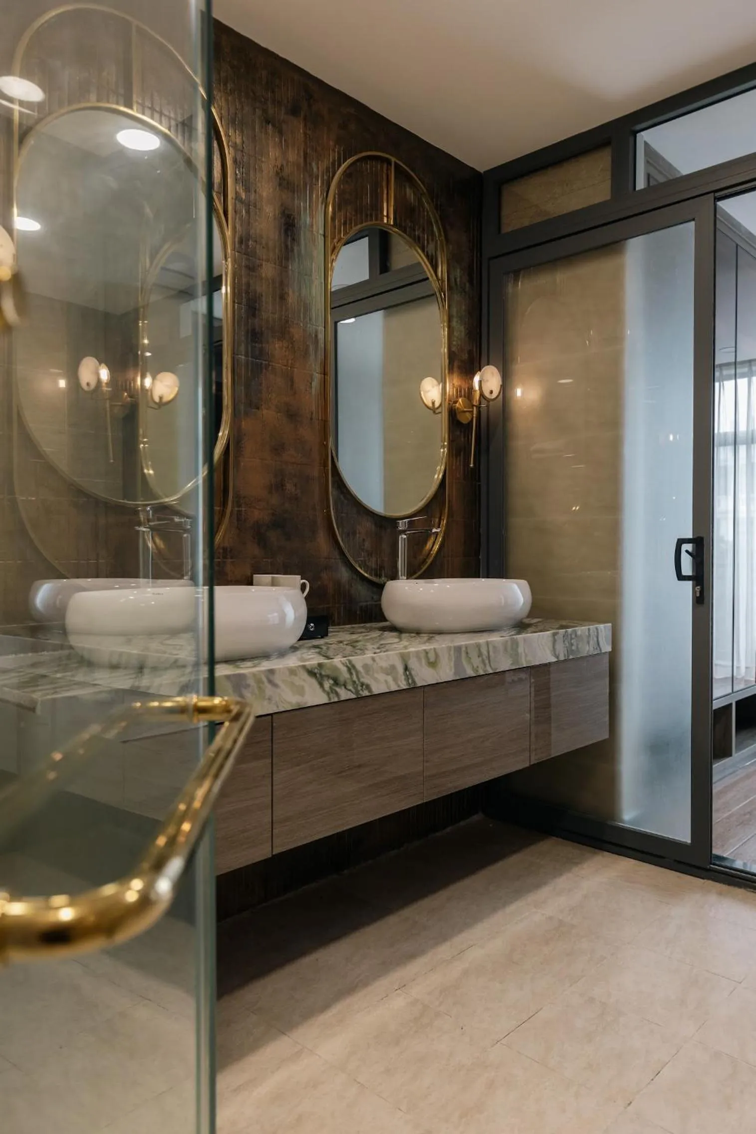 Bathroom in Luxhome Mekong Hotel