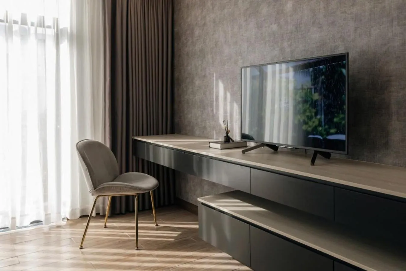 Bedroom in Luxhome Mekong Hotel