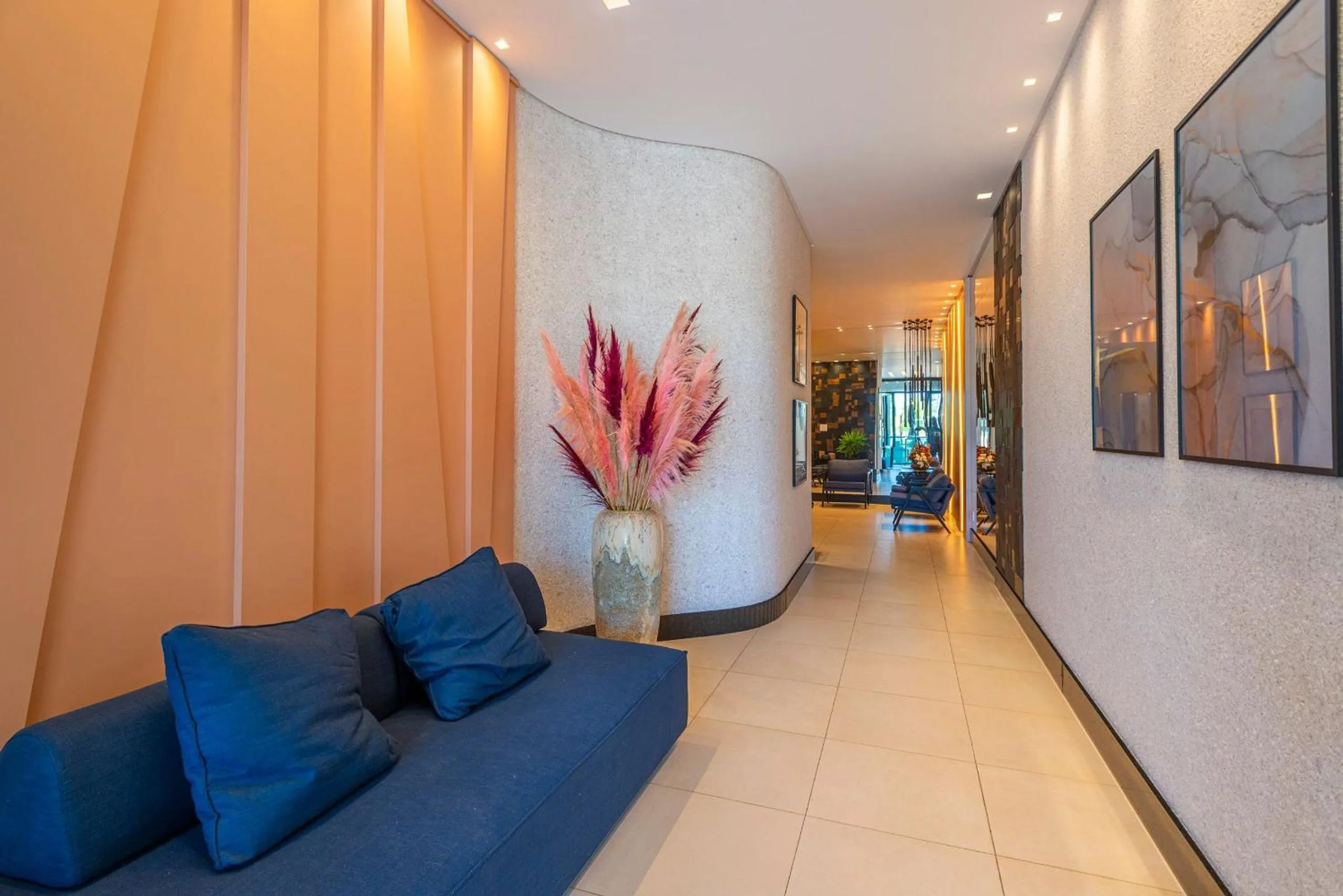 Lobby or reception in ITNC091 - Incrível vista para o mar com 3Q+3WC