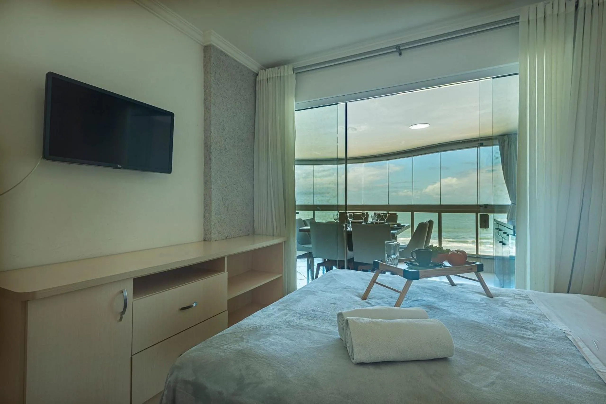 Bedroom, Bed in ITNC091 - Incrível vista para o mar com 3Q+3WC