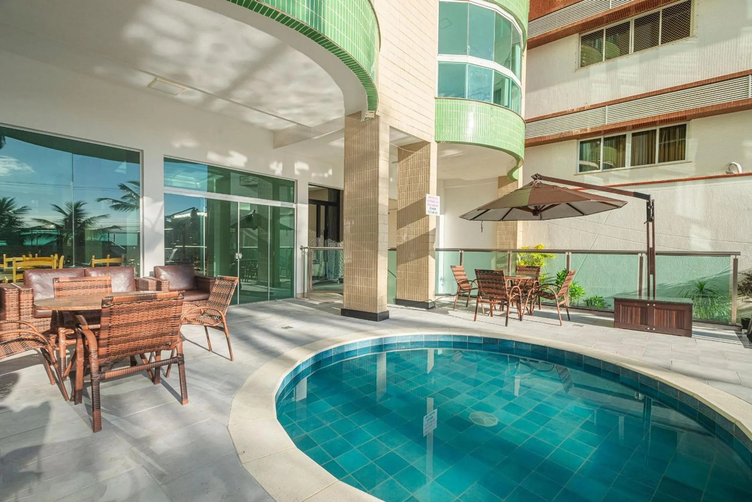 Swimming pool in ITNC091 - Incrível vista para o mar com 3Q+3WC